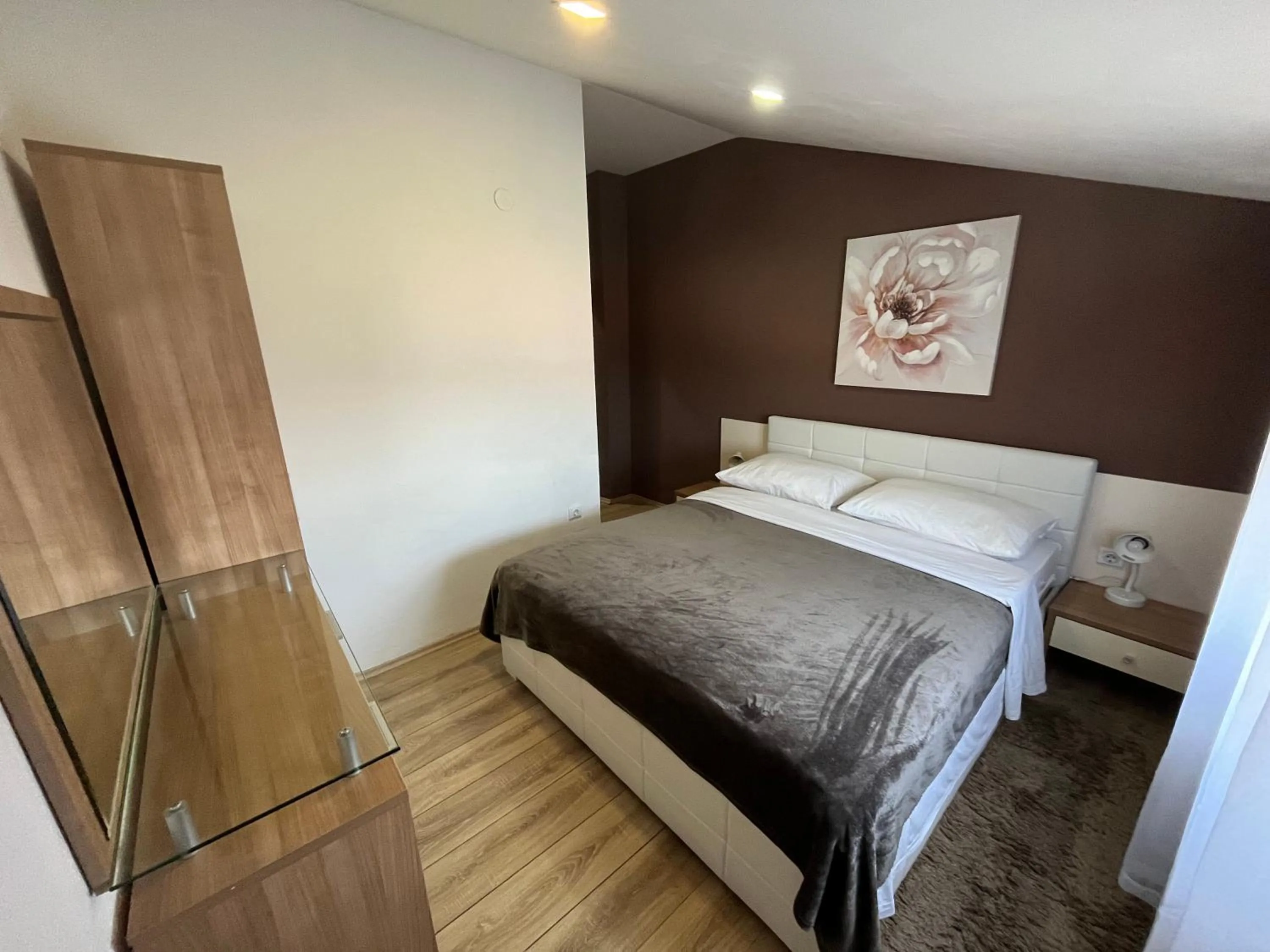 Bedroom, Bed in Apartments Mira