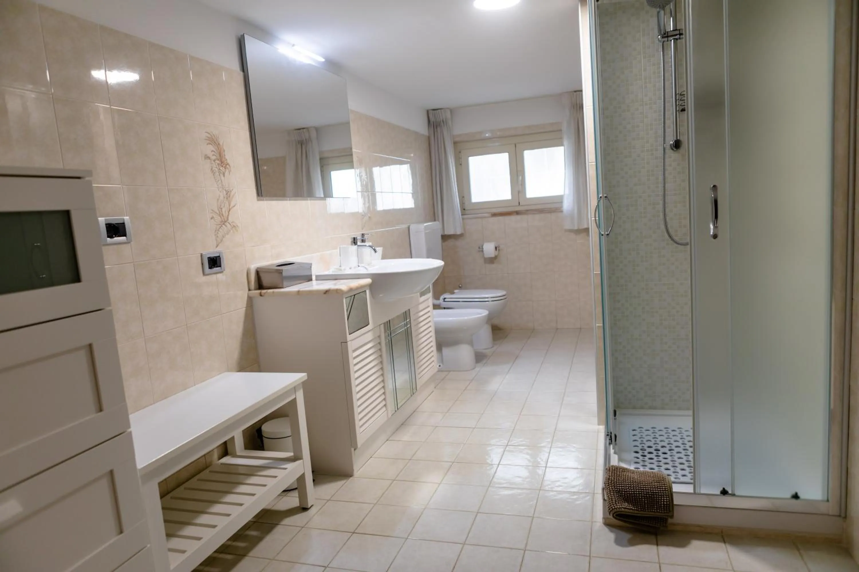 Bathroom in B&B La villetta gialla