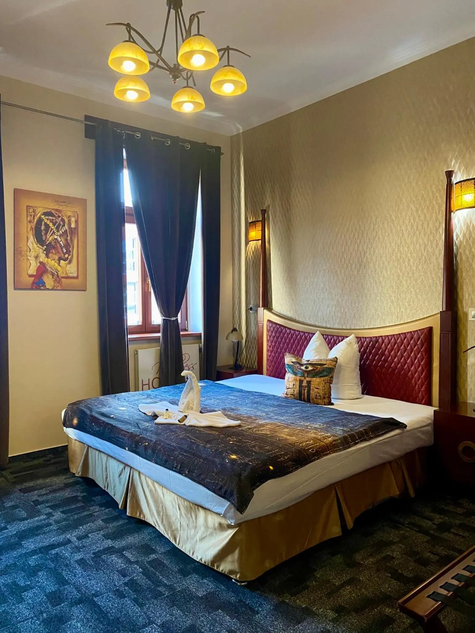 Bed in Wellness Hotel Beethoven