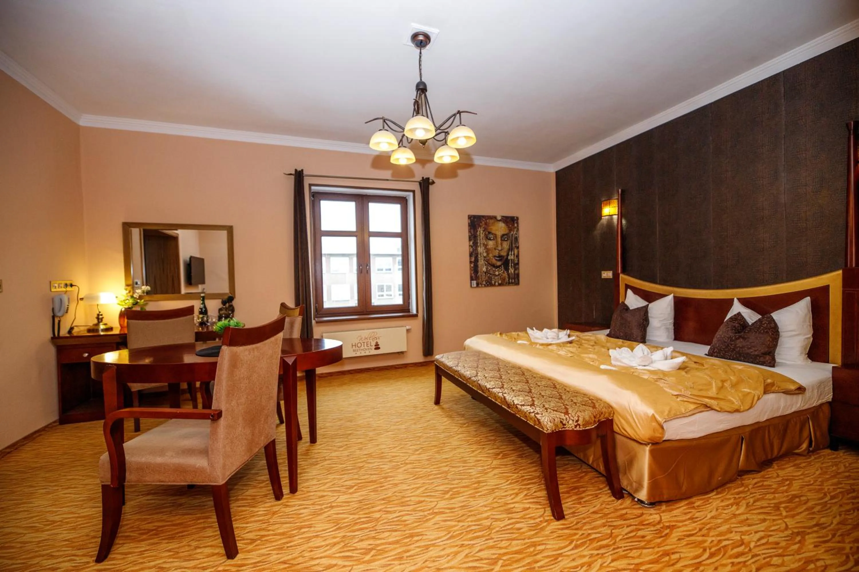 Bedroom, Bed in Wellness Hotel Beethoven