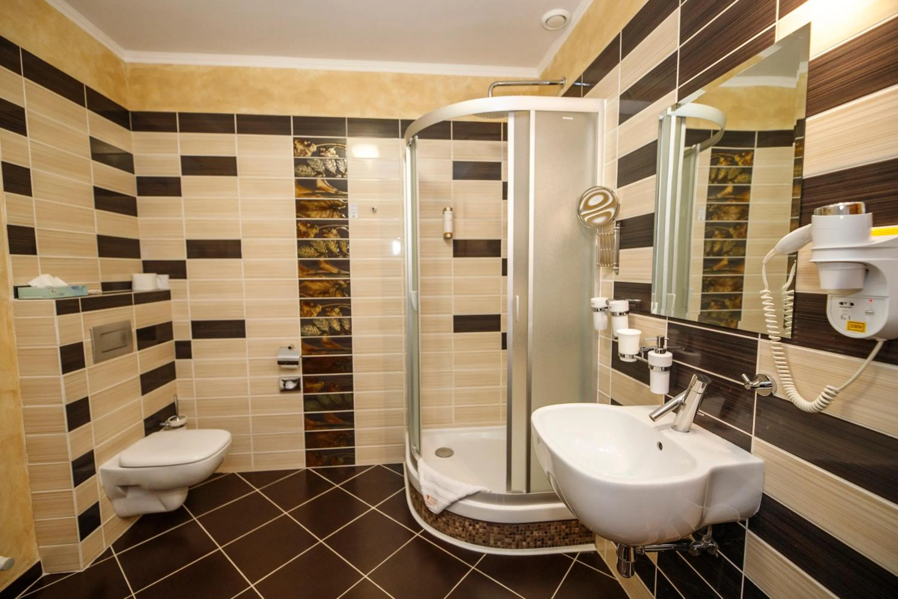 Shower in Wellness Hotel Beethoven