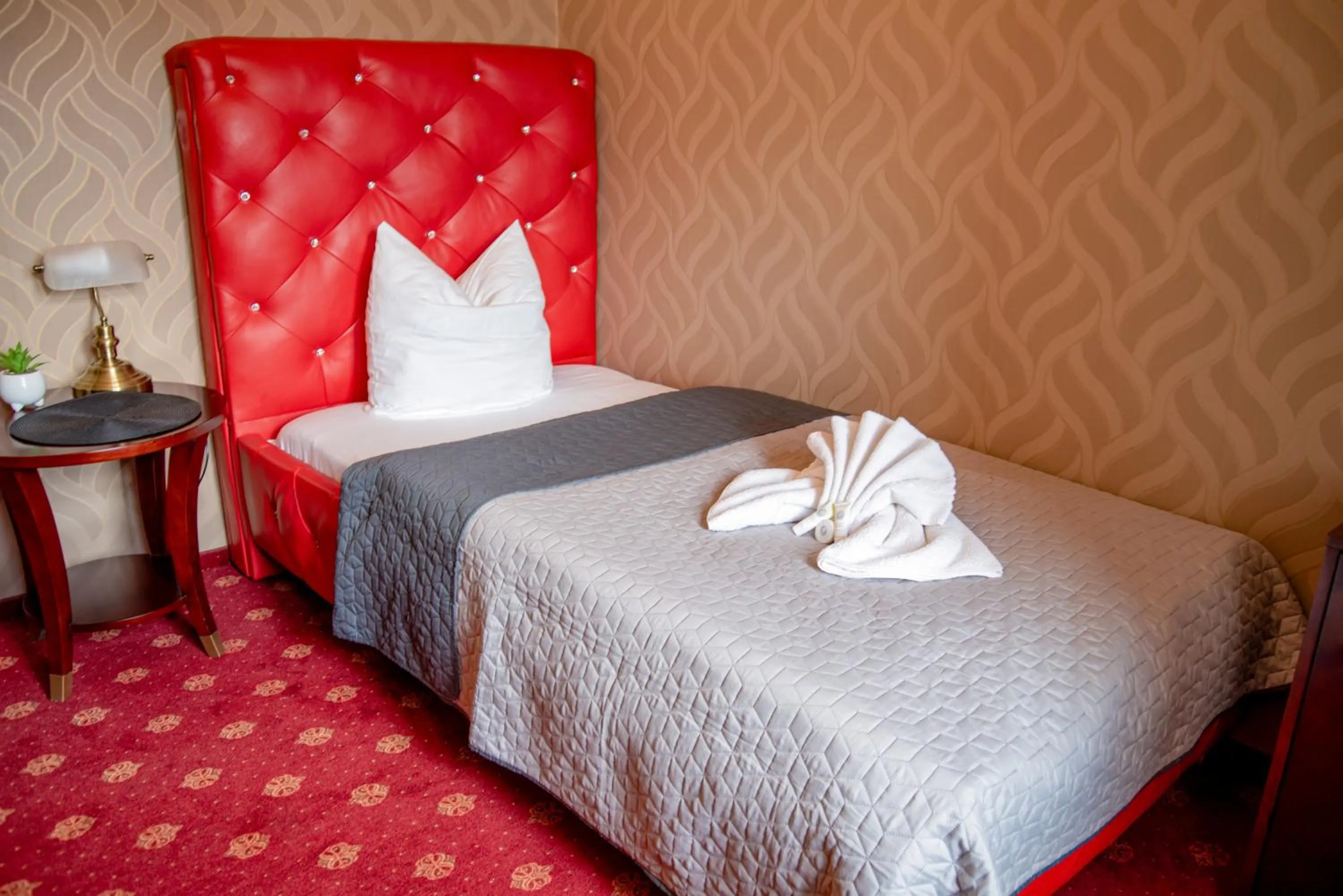 Bed in Wellness Hotel Beethoven