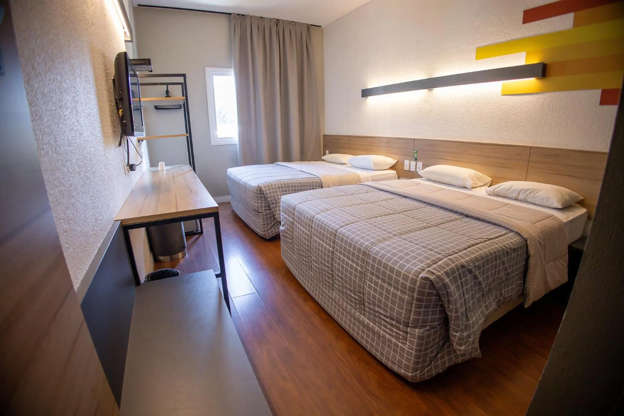 Bed in Hotel 10 Joinville