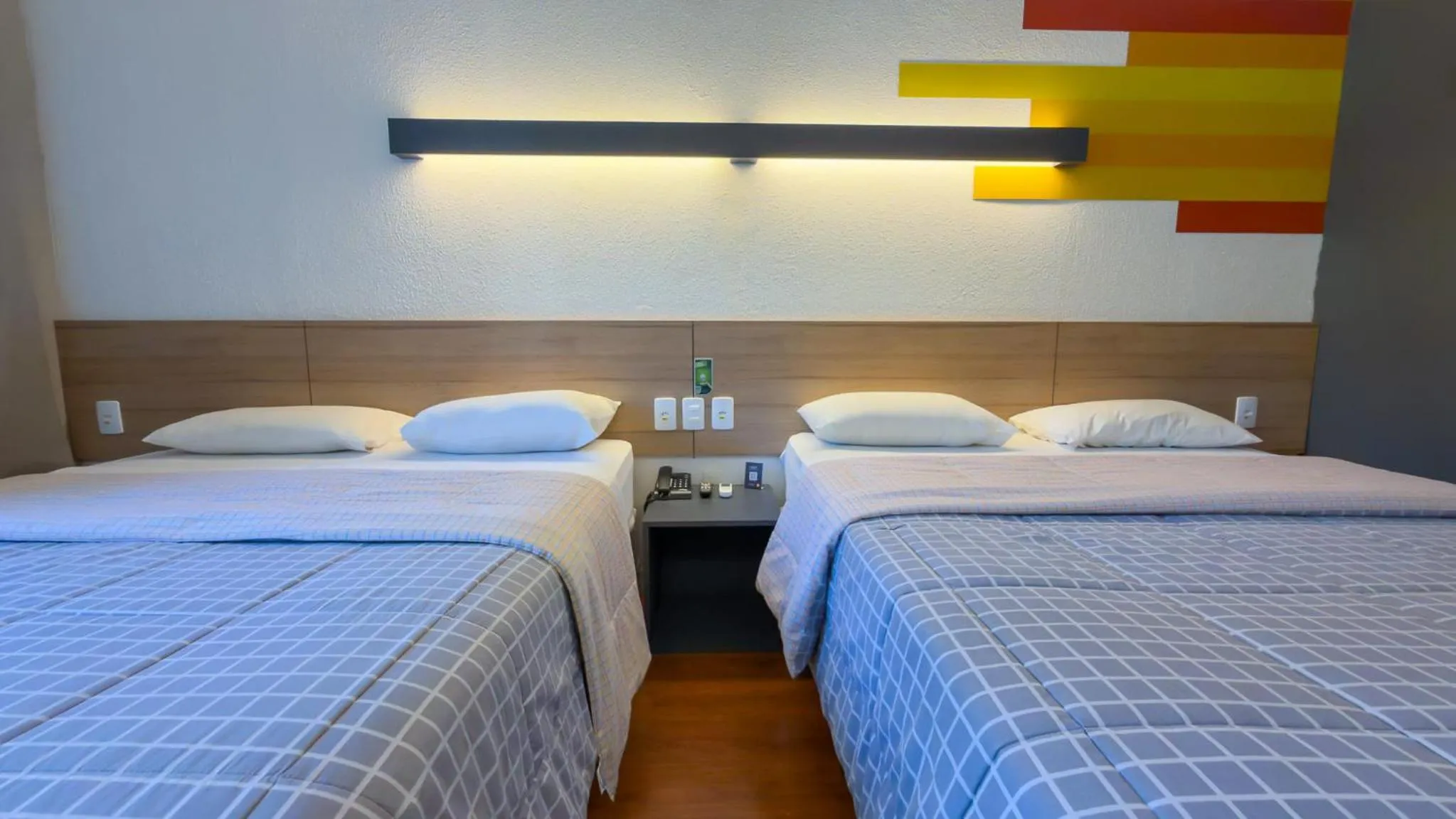 Bed in Hotel 10 Joinville