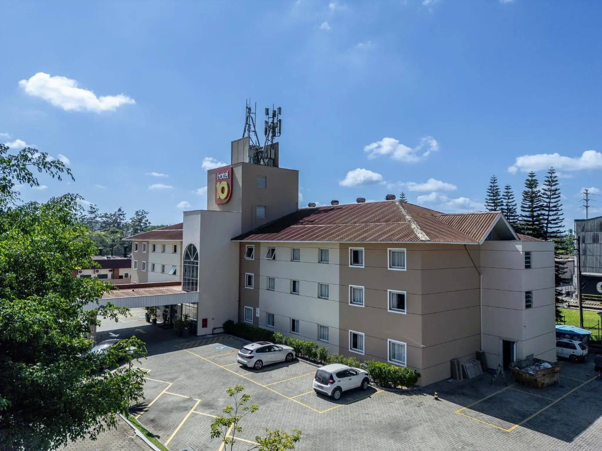 Property building in Hotel 10 Joinville Property building in Hotel 10 Joinville