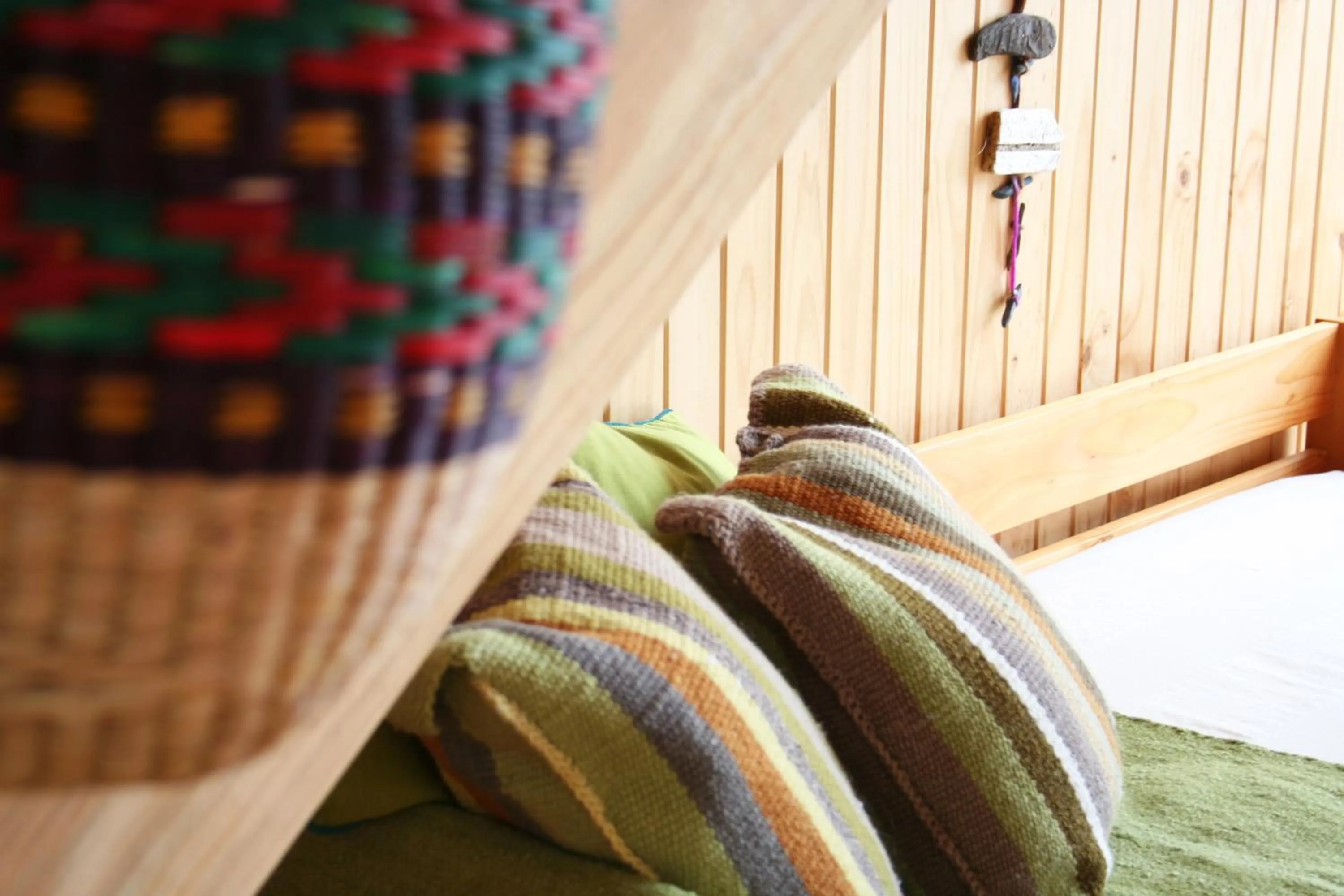 Decorative detail in Magma Lodge, Pucon