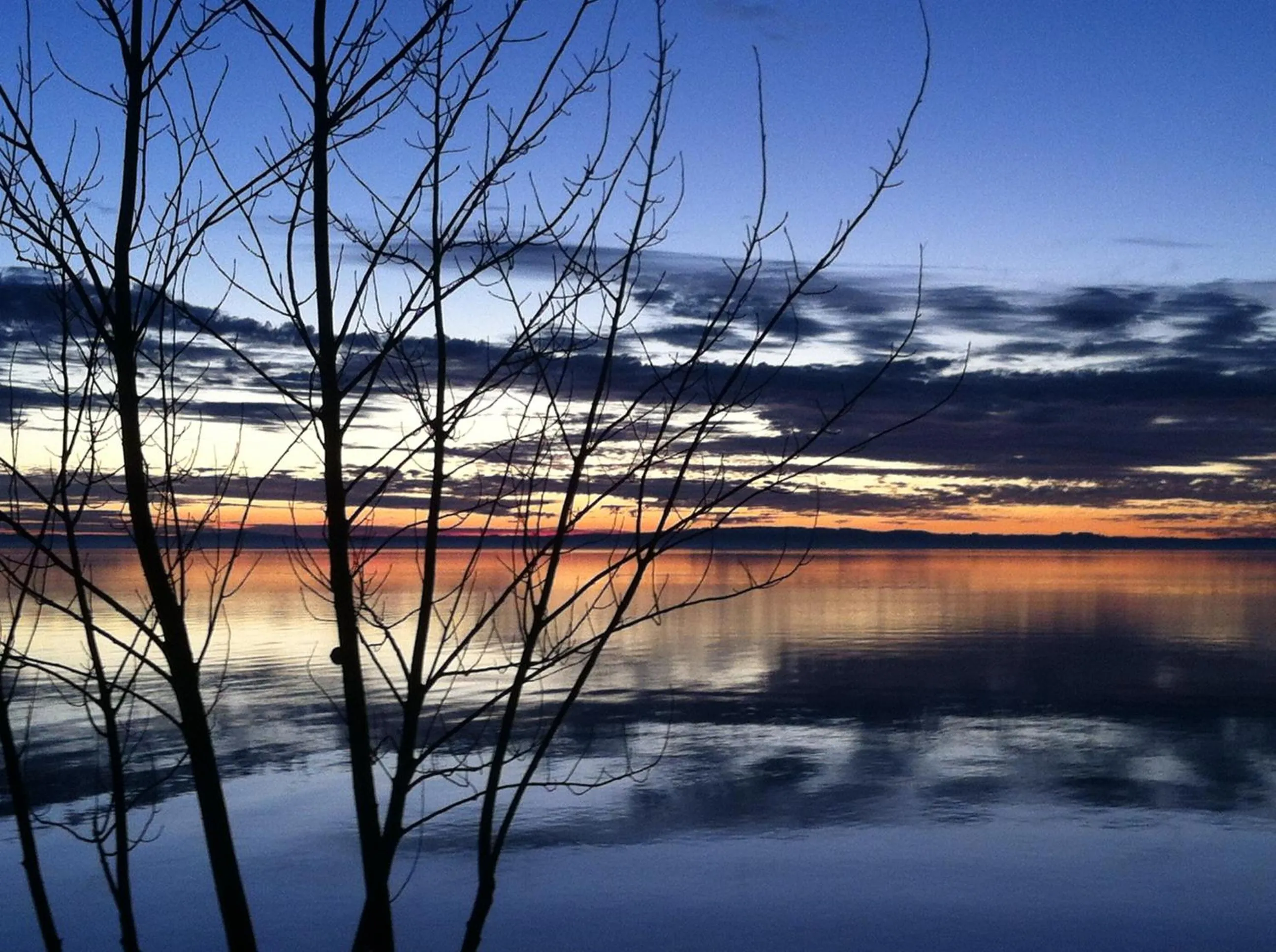 Sunset in Magma Lodge, Pucon