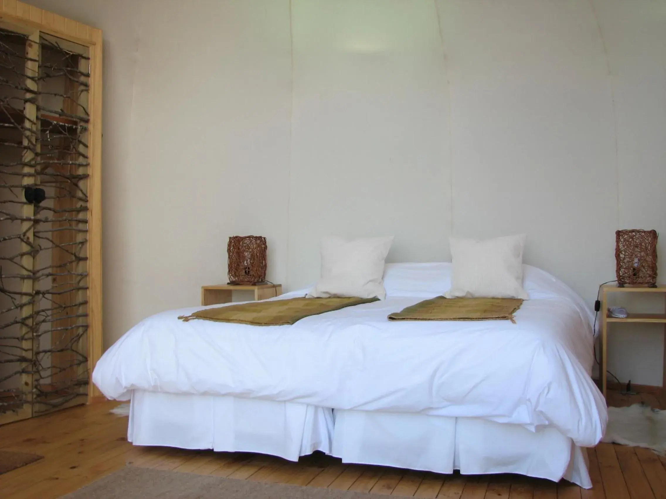 Bed in Magma Lodge, Pucon Bed in Magma Lodge, Pucon