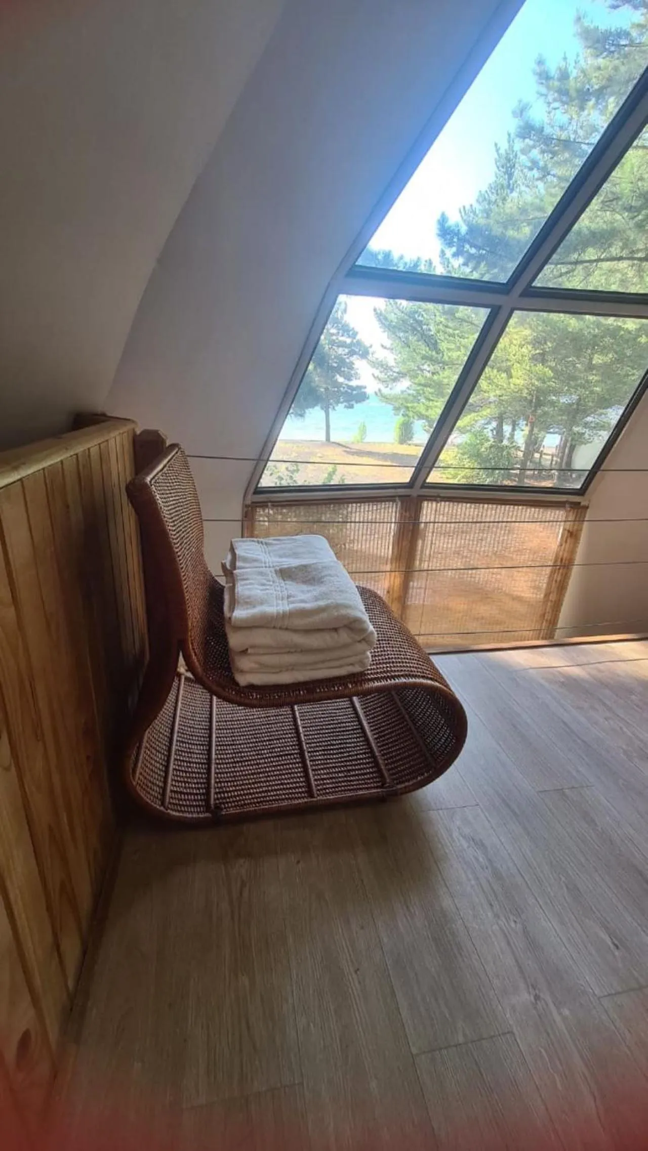 Lake view in Magma Lodge, Pucon