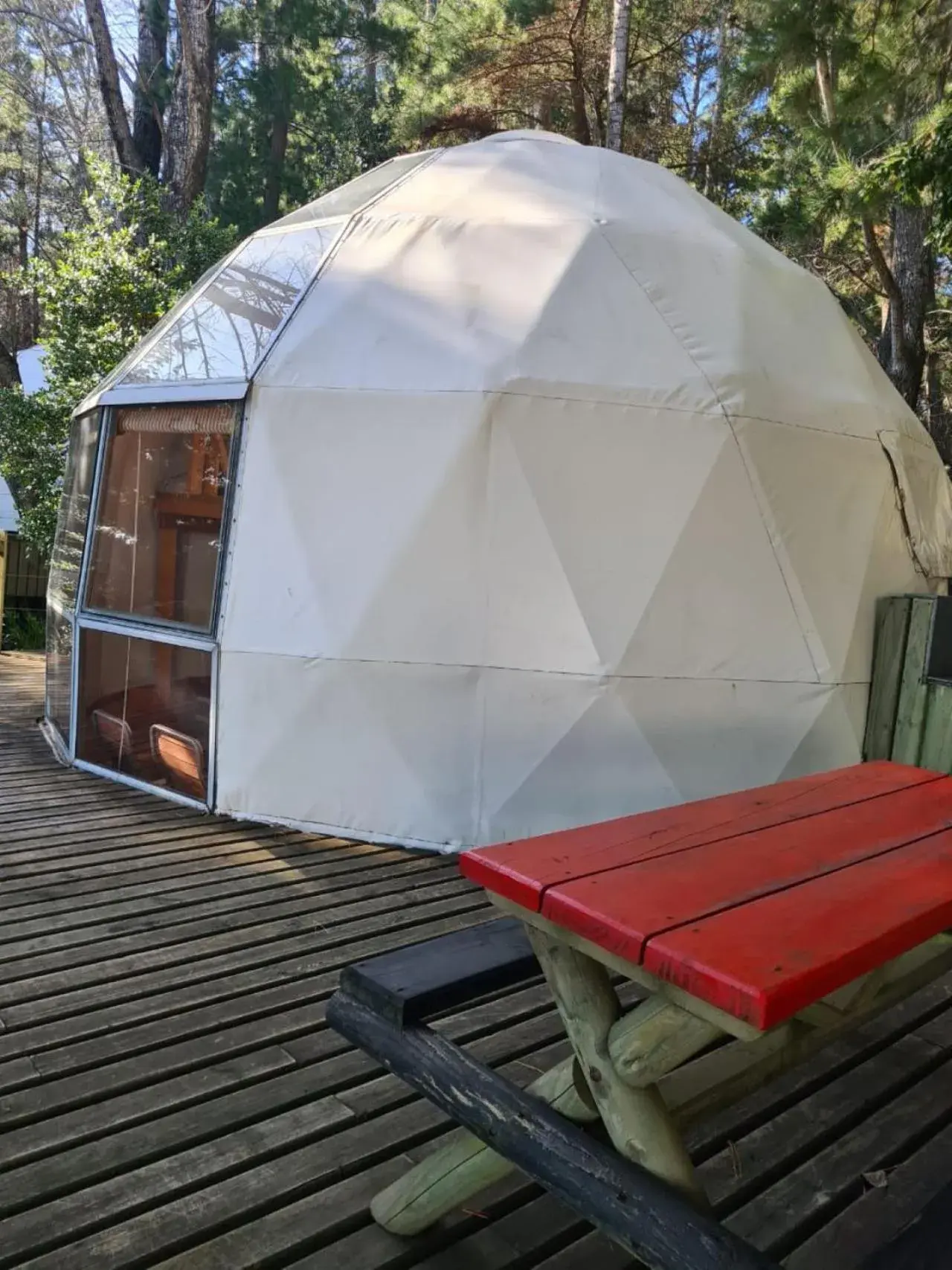 Facade/entrance in Magma Lodge, Pucon Facade/entrance in Magma Lodge, Pucon