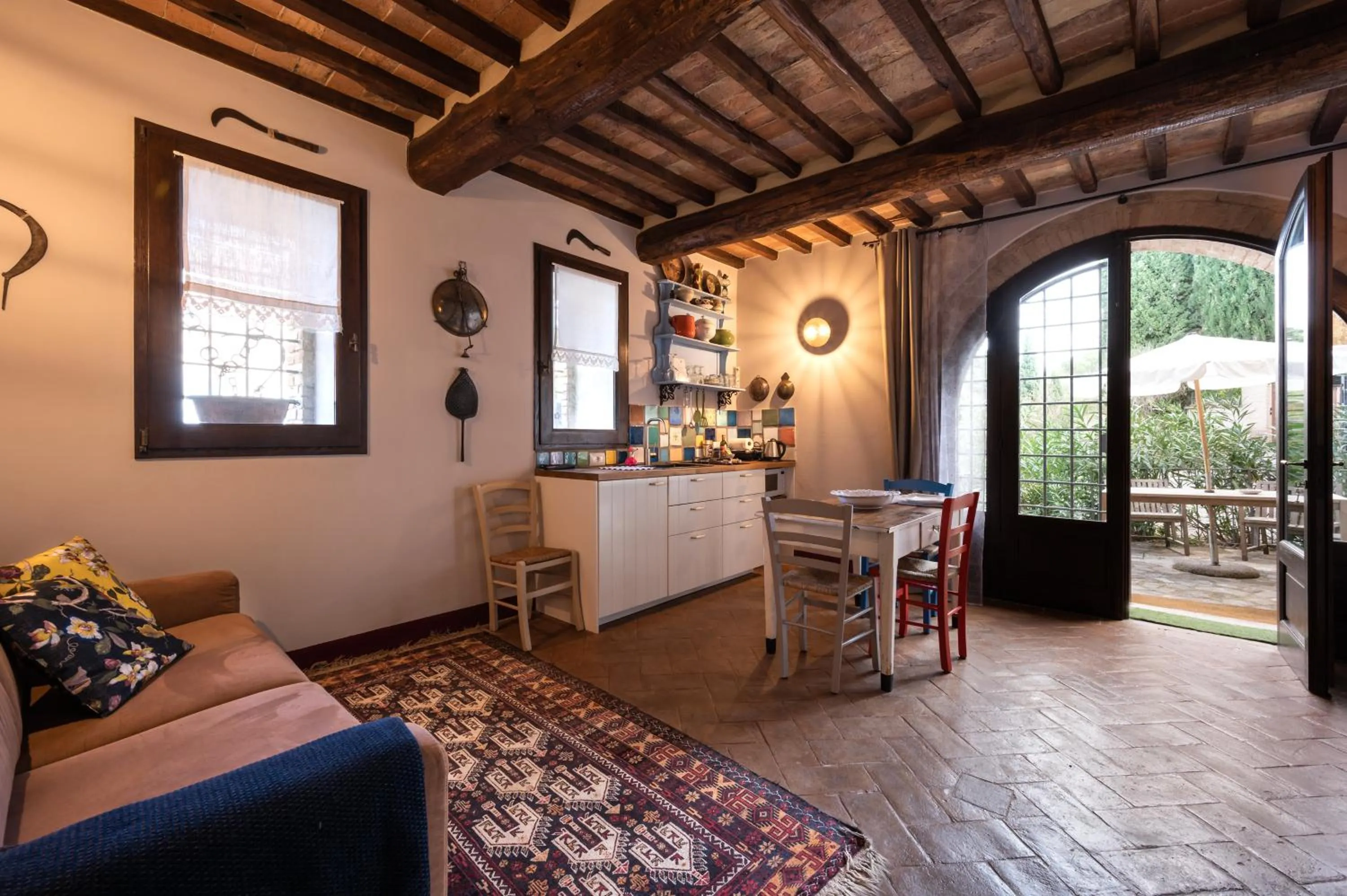 Seating area in il burellino