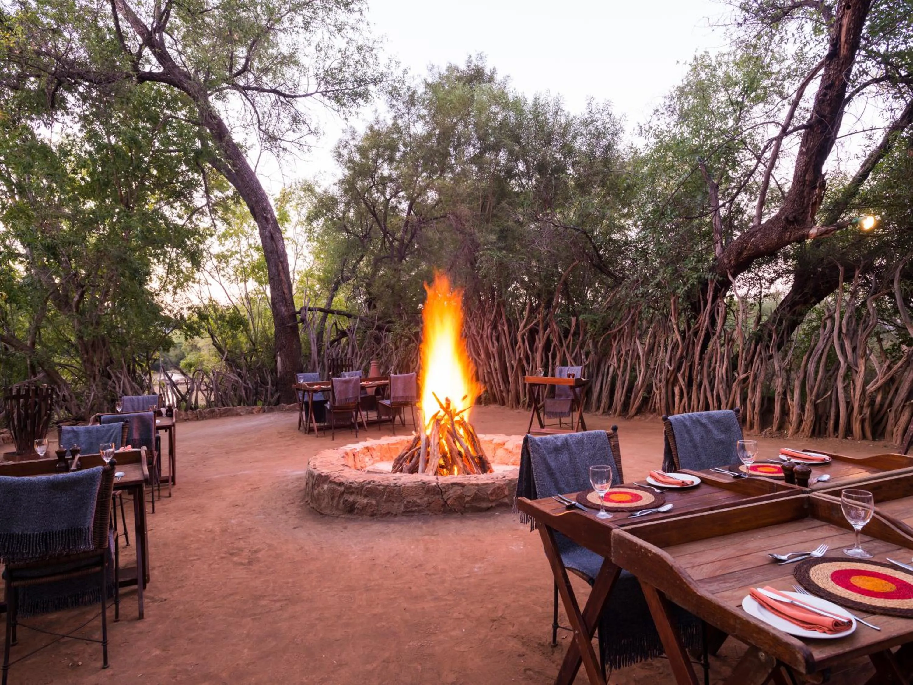 Restaurant/places to eat in aha Thakadu River Camp