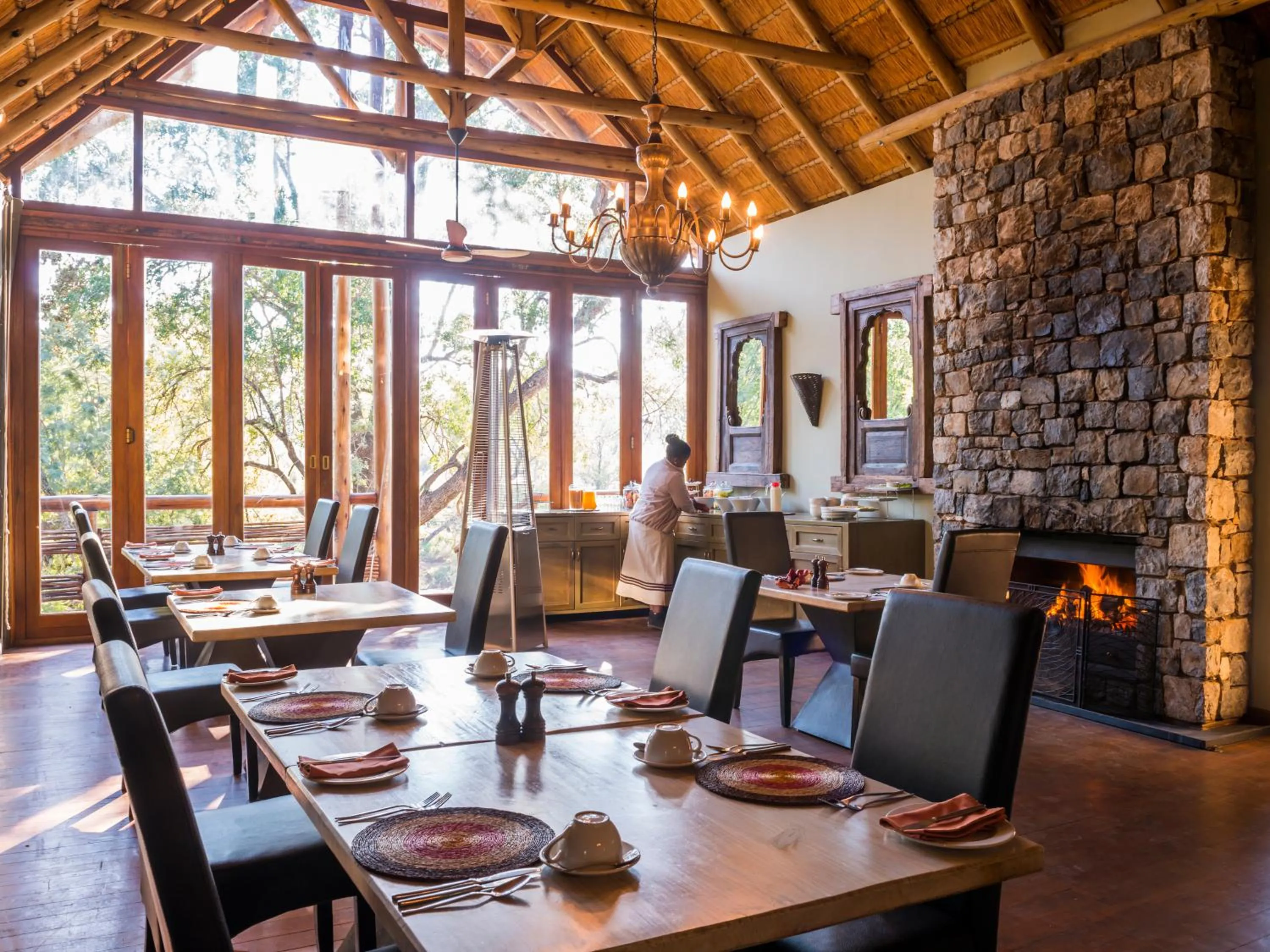 Restaurant/places to eat in aha Thakadu River Camp