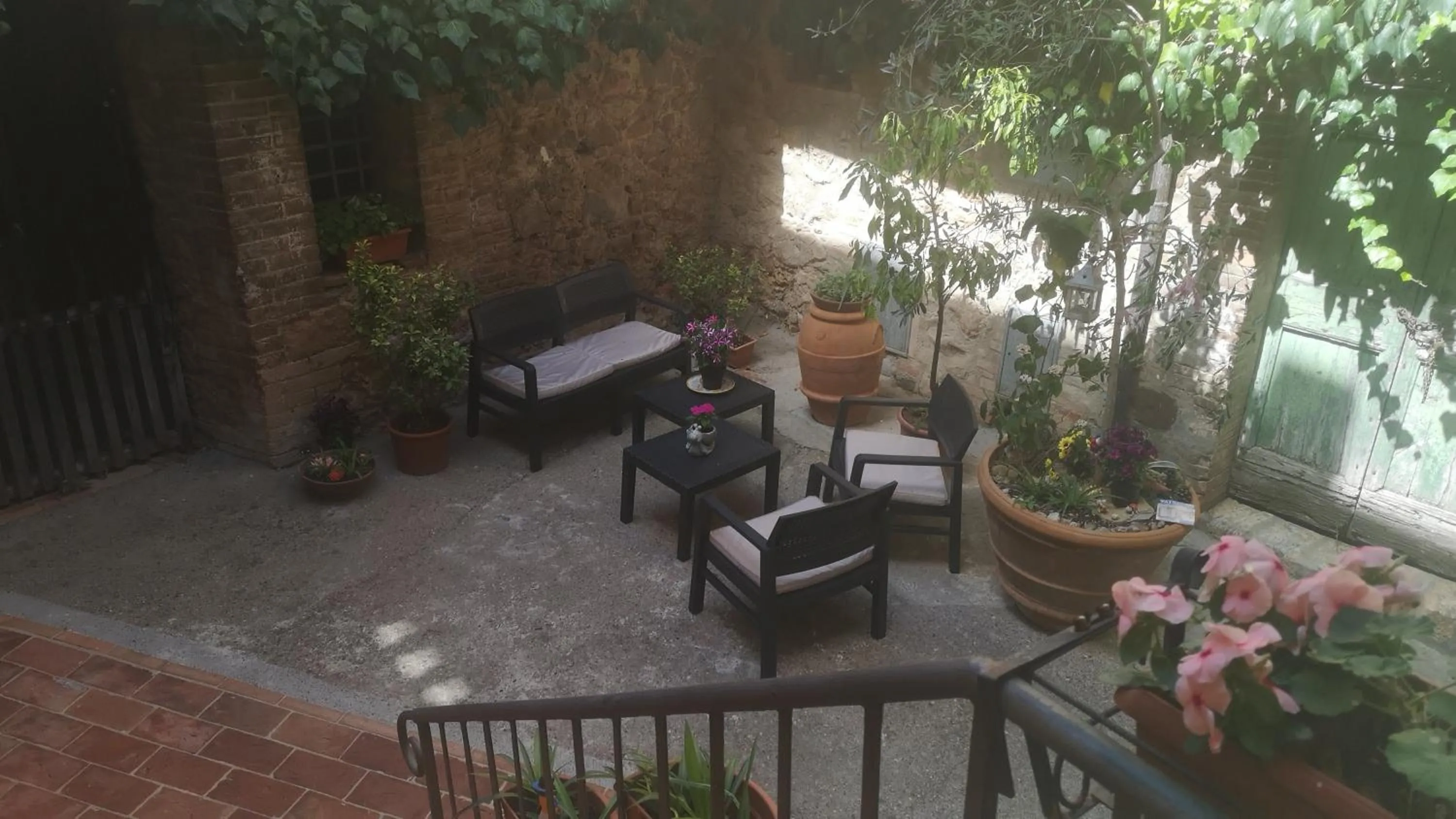 Inner courtyard view in Antico Borgo di Torri