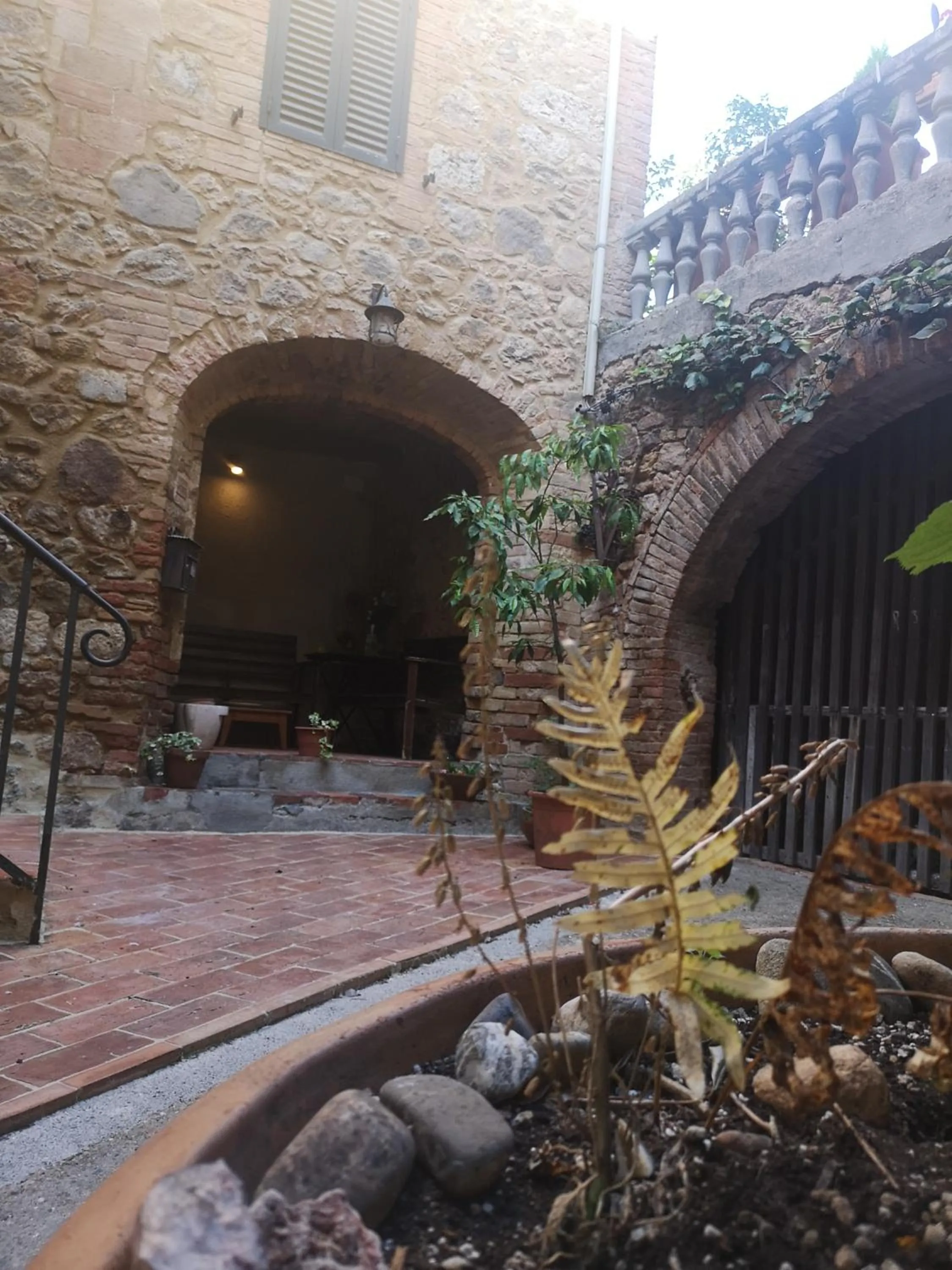 Inner courtyard view in Antico Borgo di Torri