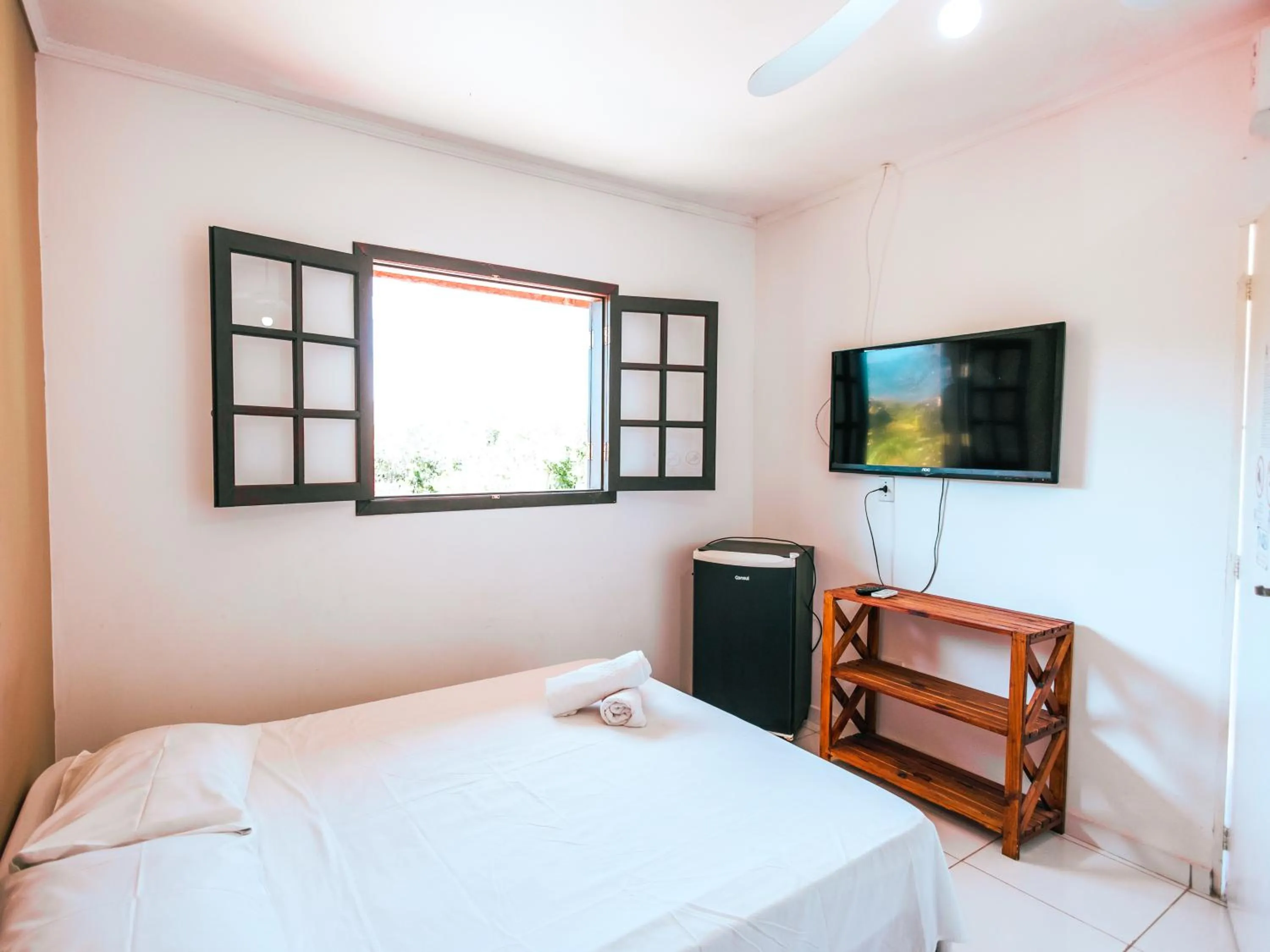 Bed in Pousada Sol Nascente