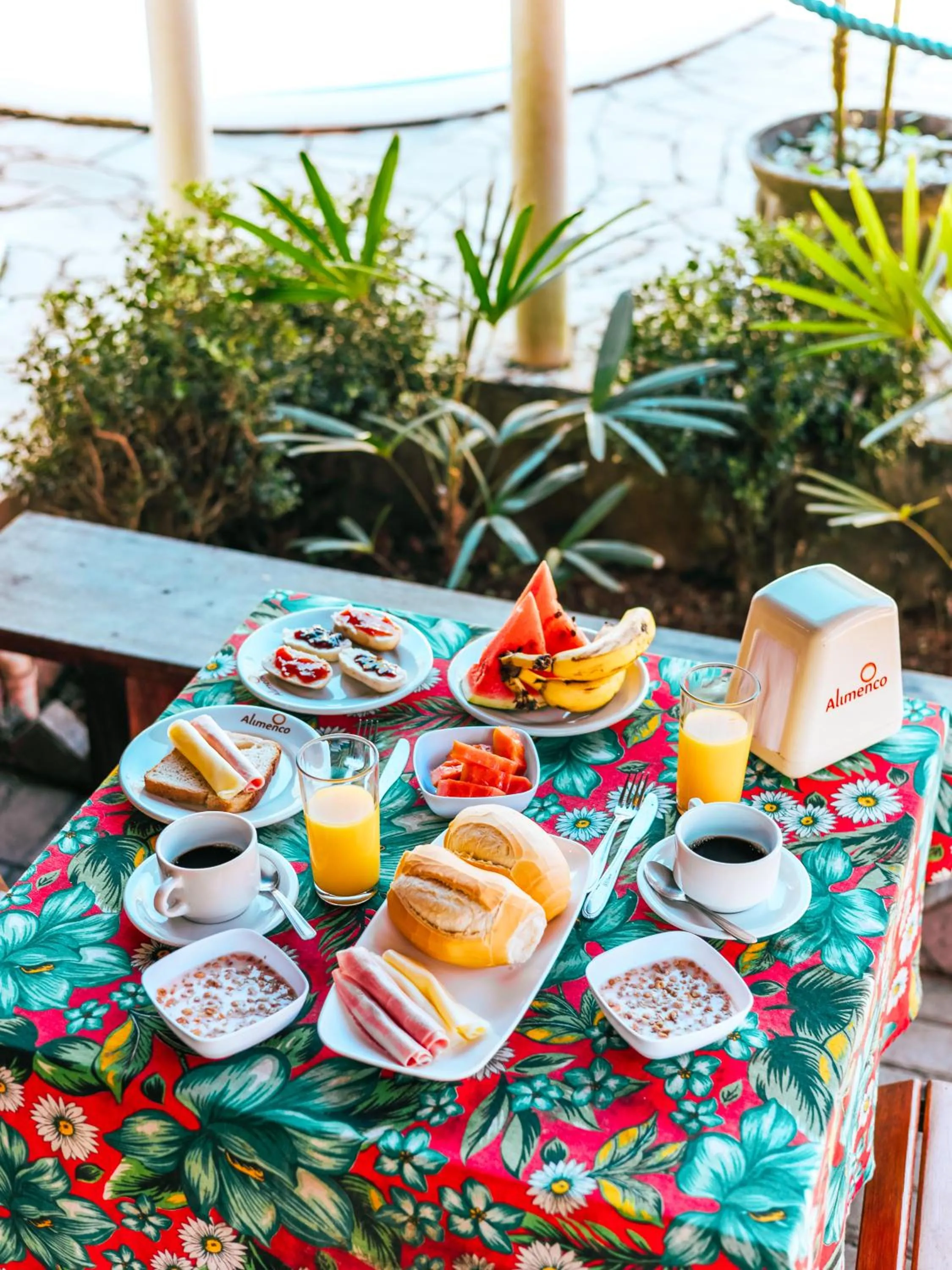 Breakfast in Pousada Sol Nascente