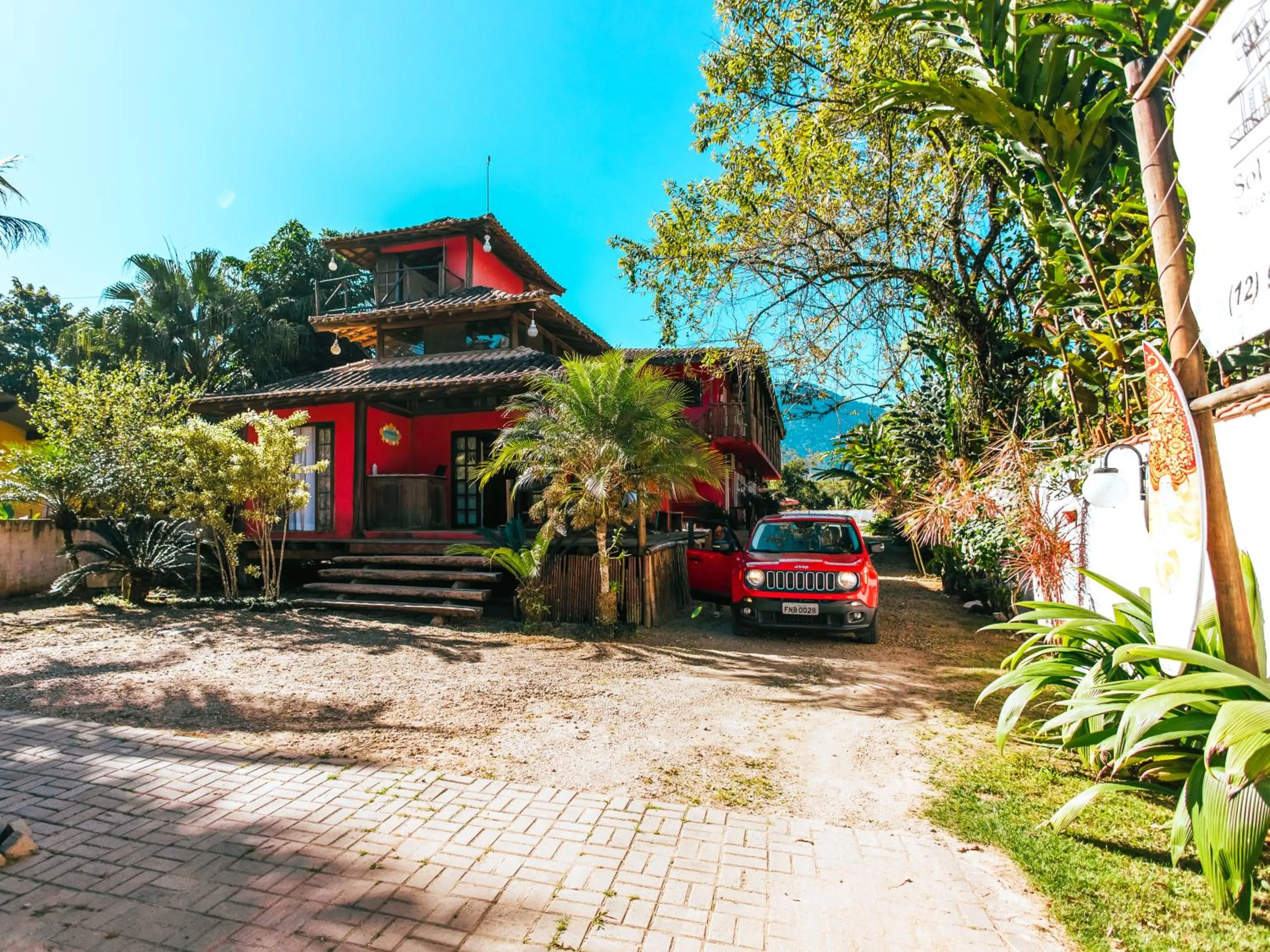 Property building in Pousada Sol Nascente