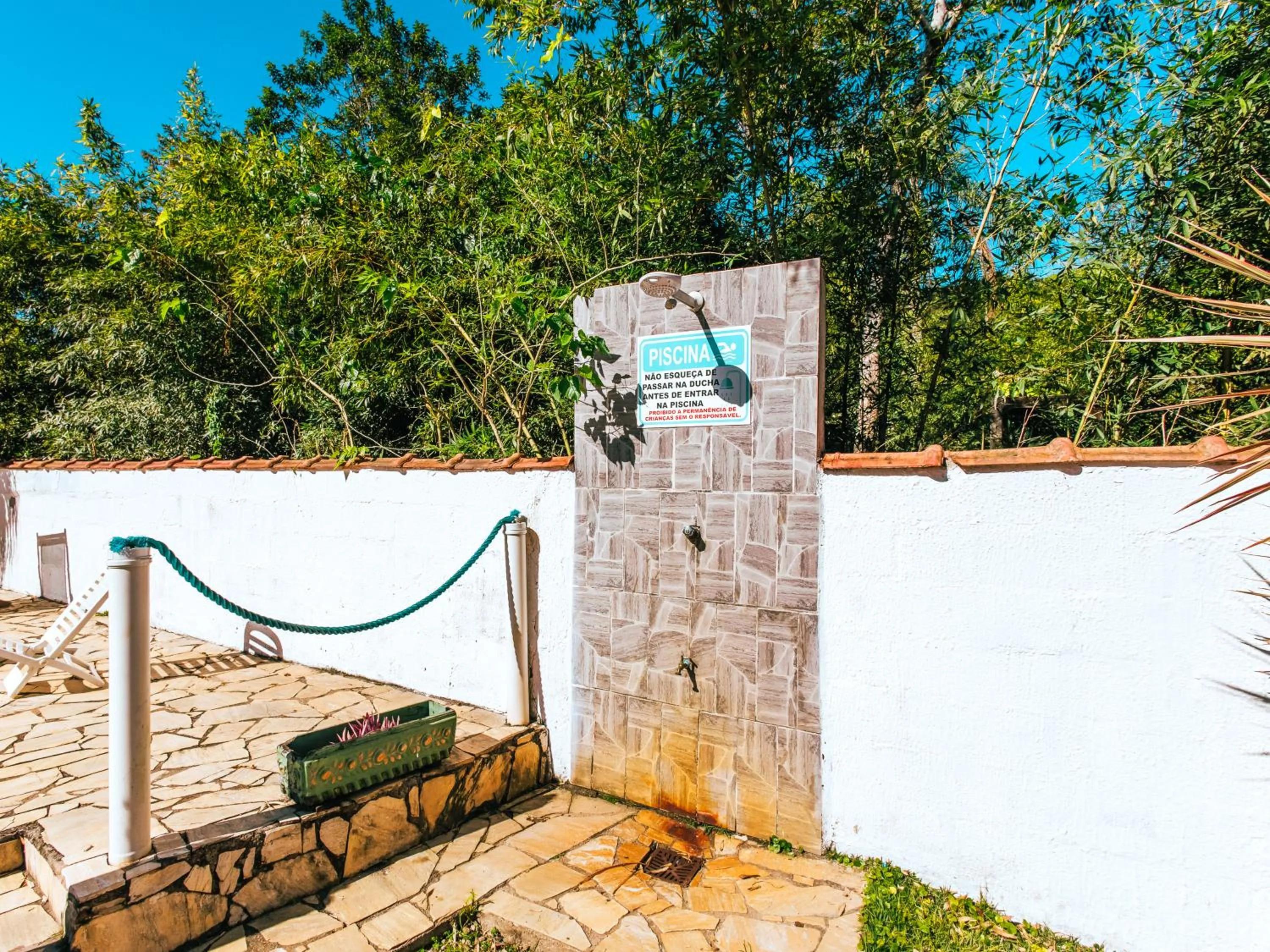 Shower in Pousada Sol Nascente