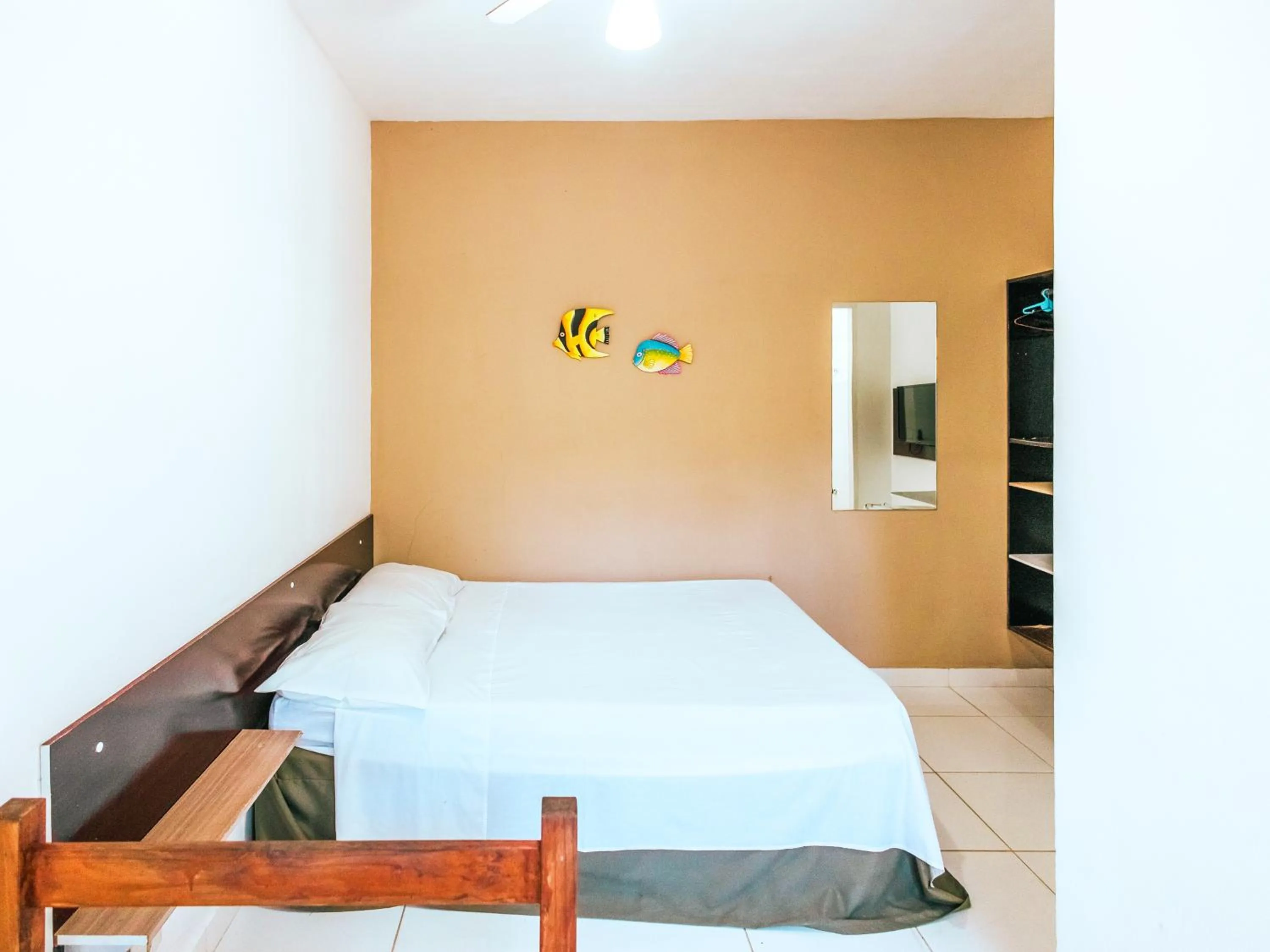 Bed in Pousada Sol Nascente