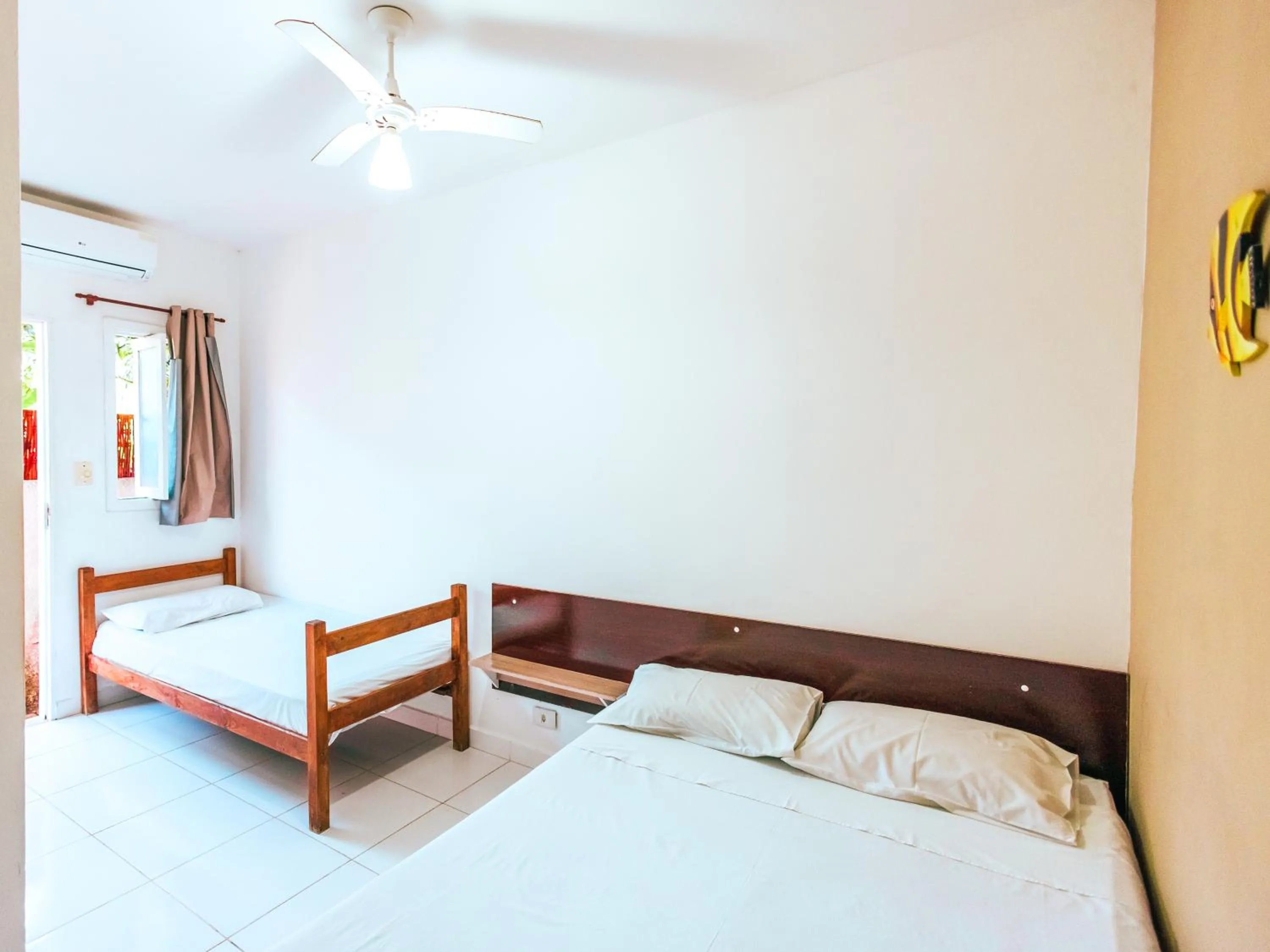 Bed in Pousada Sol Nascente