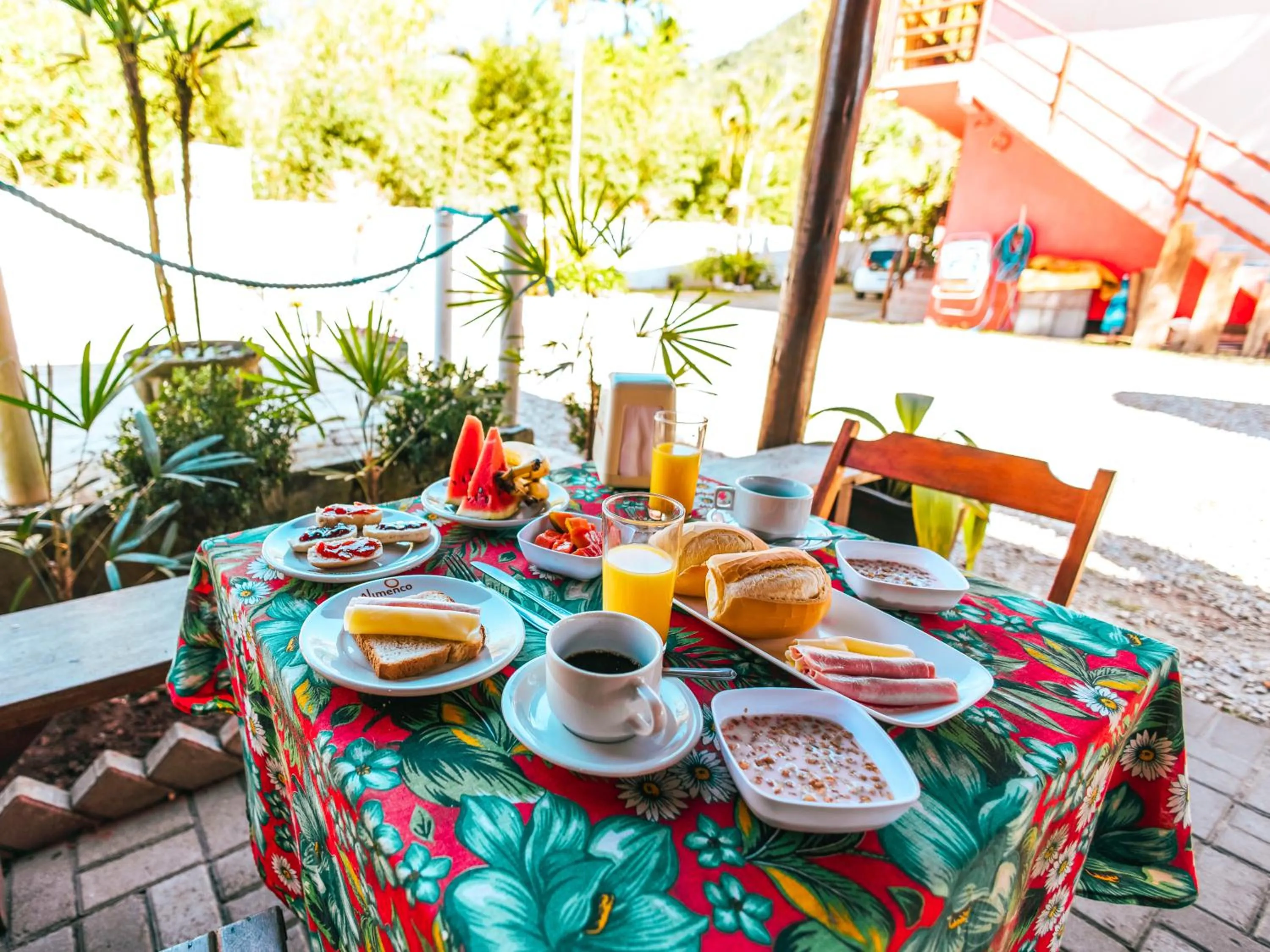 Breakfast in Pousada Sol Nascente