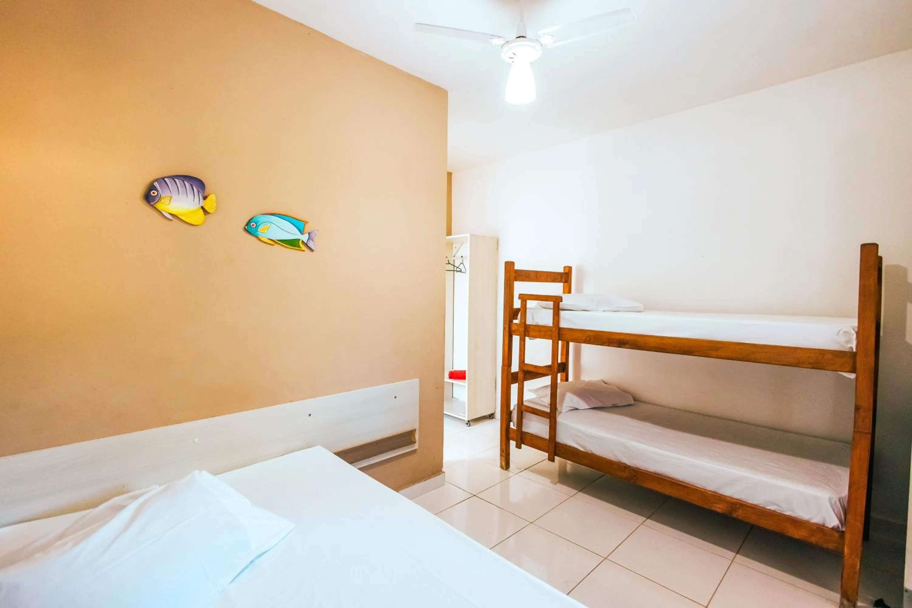 Bed in Pousada Sol Nascente