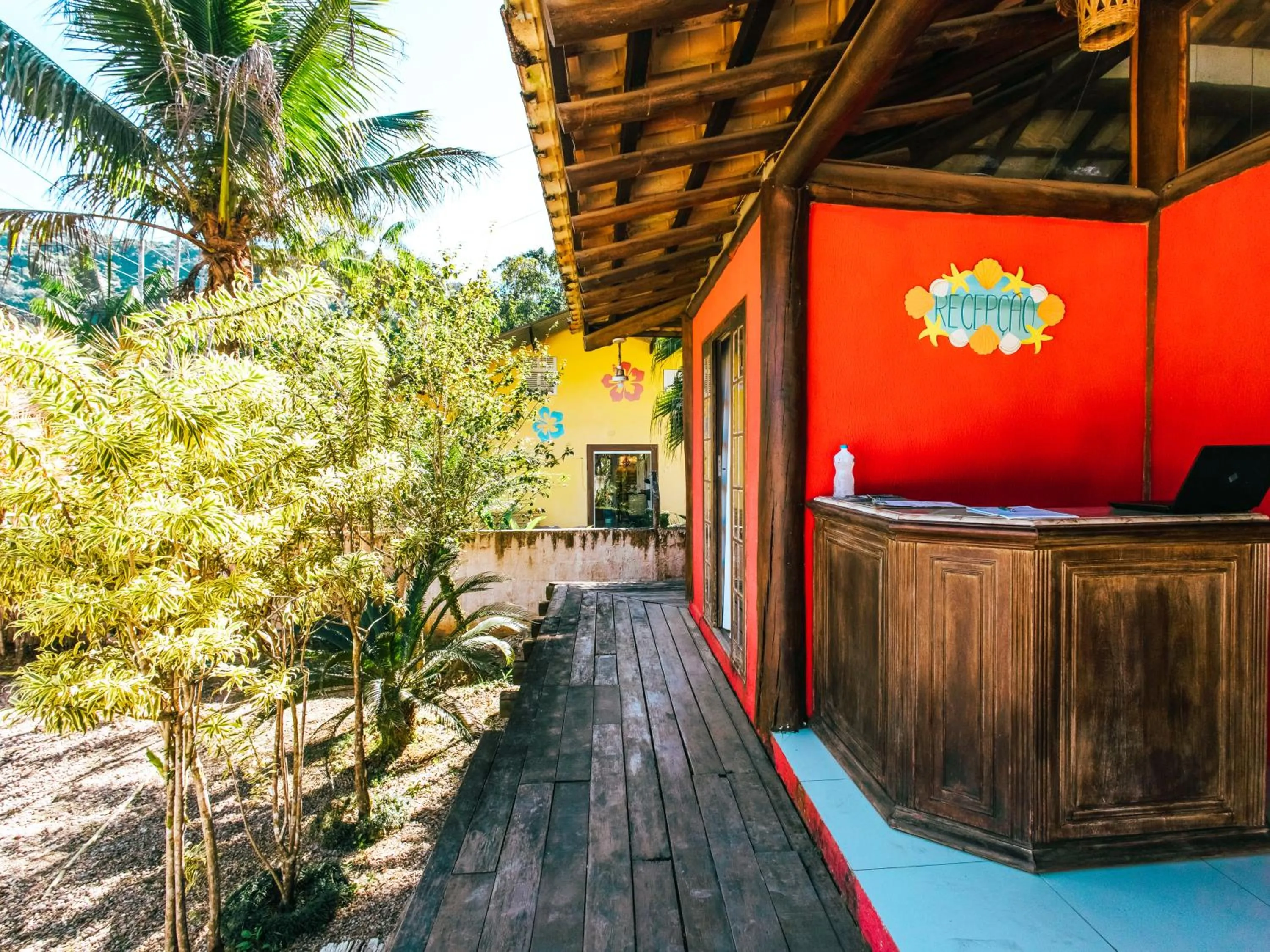 Lobby or reception in Pousada Sol Nascente