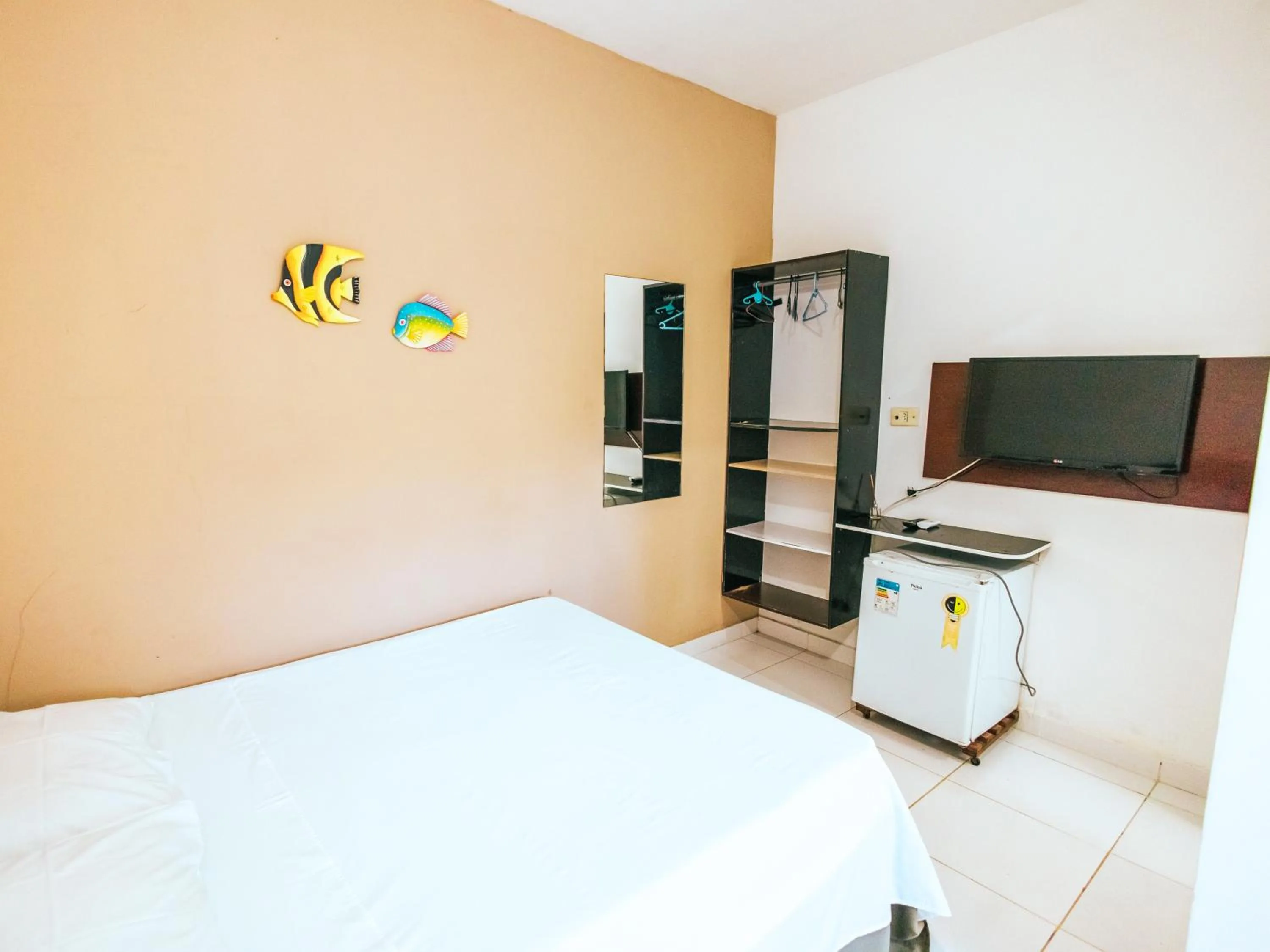 Bed in Pousada Sol Nascente