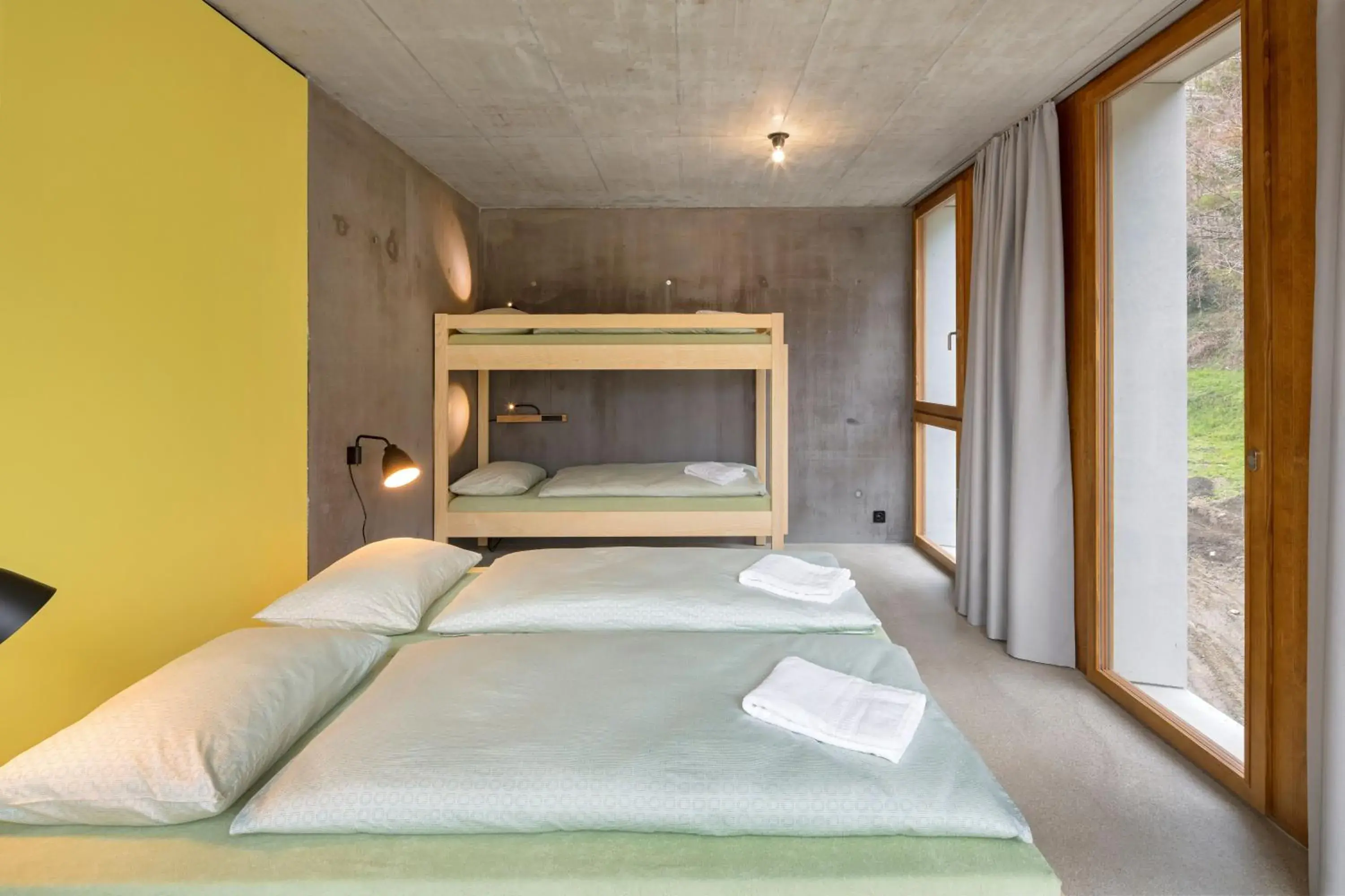 Photo of the whole room, Bed in Bern Youth Hostel Photo of the whole room, Bed in Bern Youth Hostel