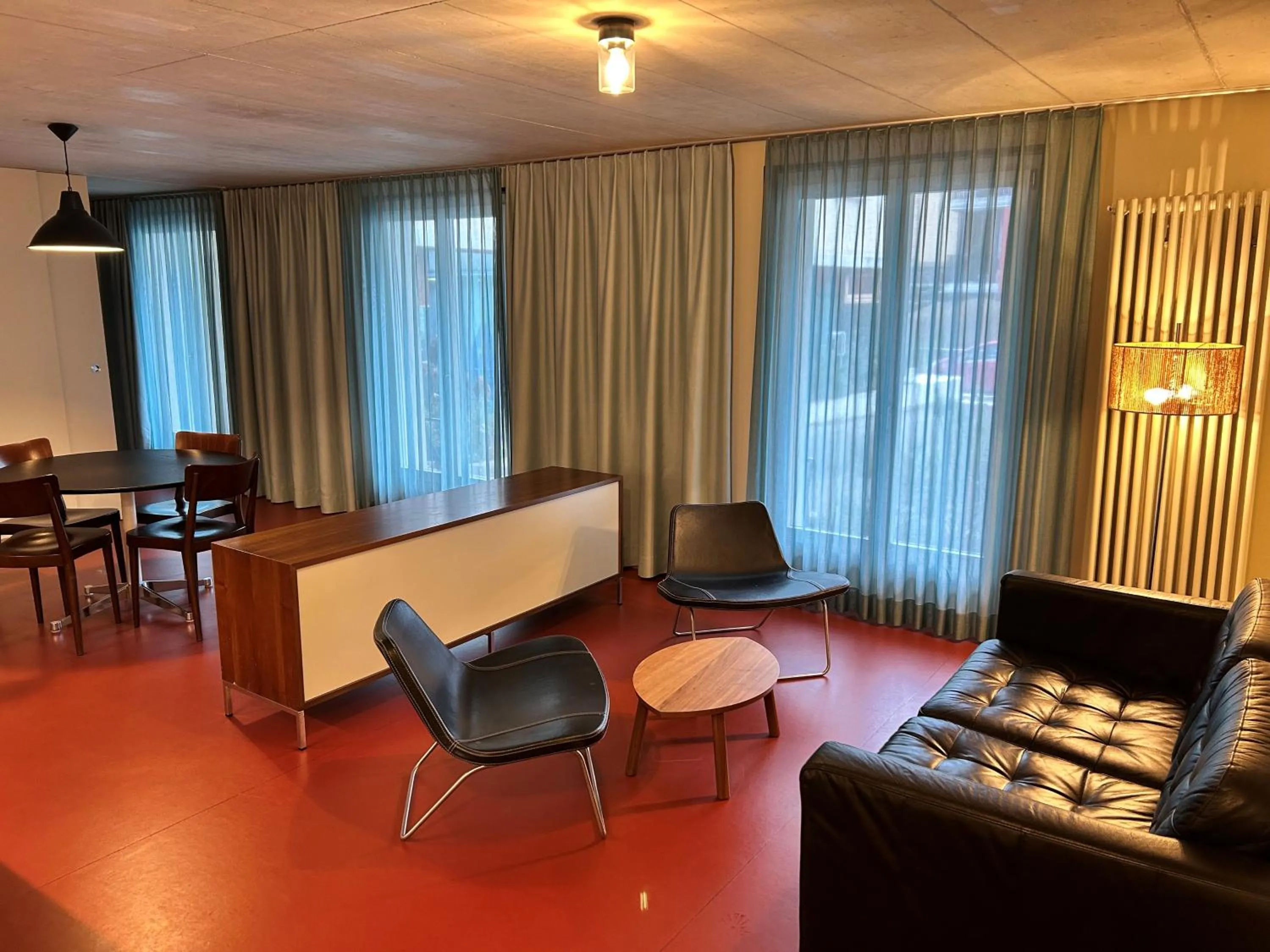 Living room in Bern Youth Hostel