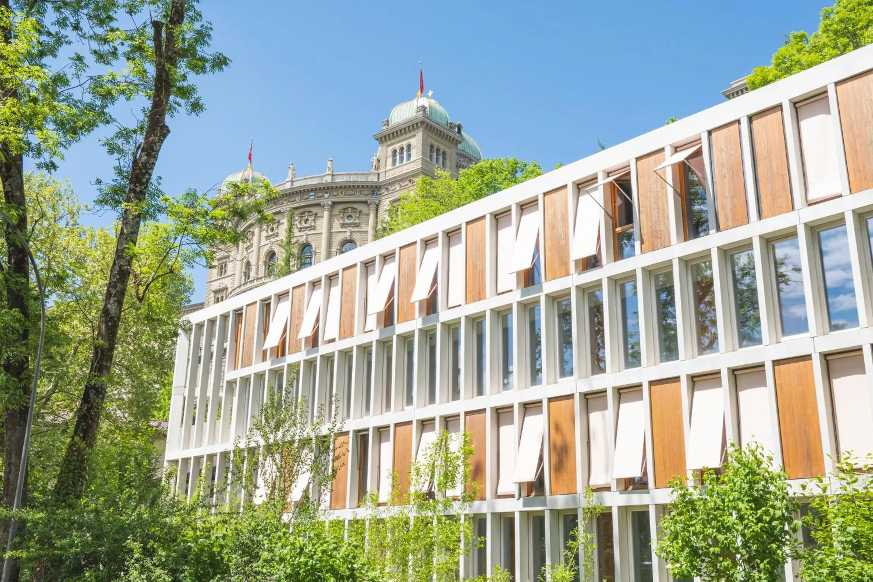 Property building in Bern Youth Hostel Property building in Bern Youth Hostel