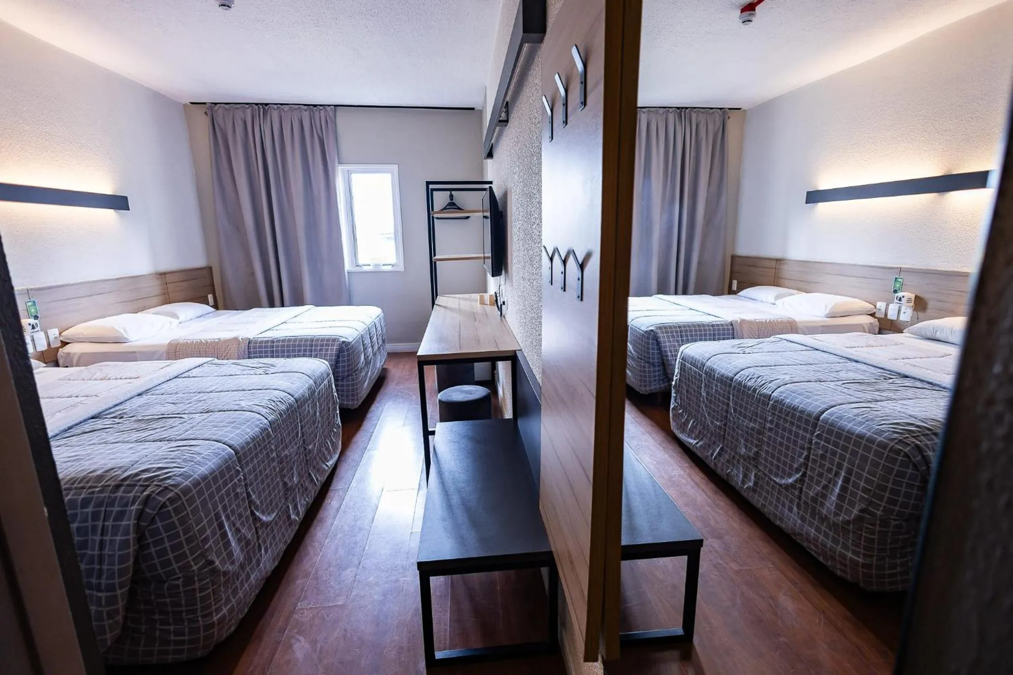 Bedroom, Bed in Hotel 10 Curitiba