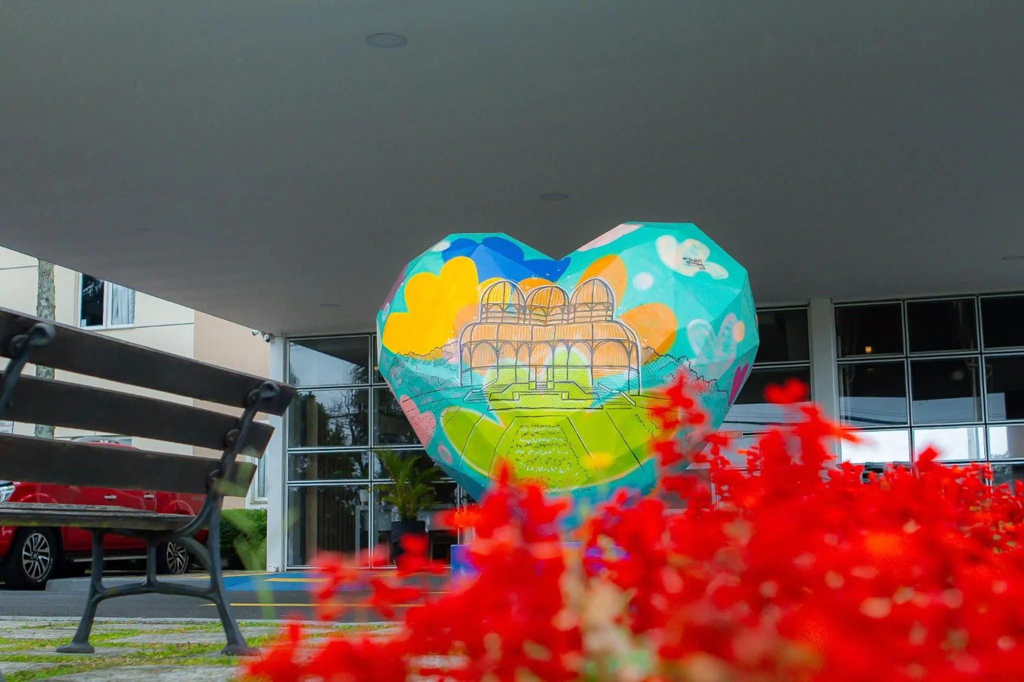 Property building in Hotel 10 Curitiba