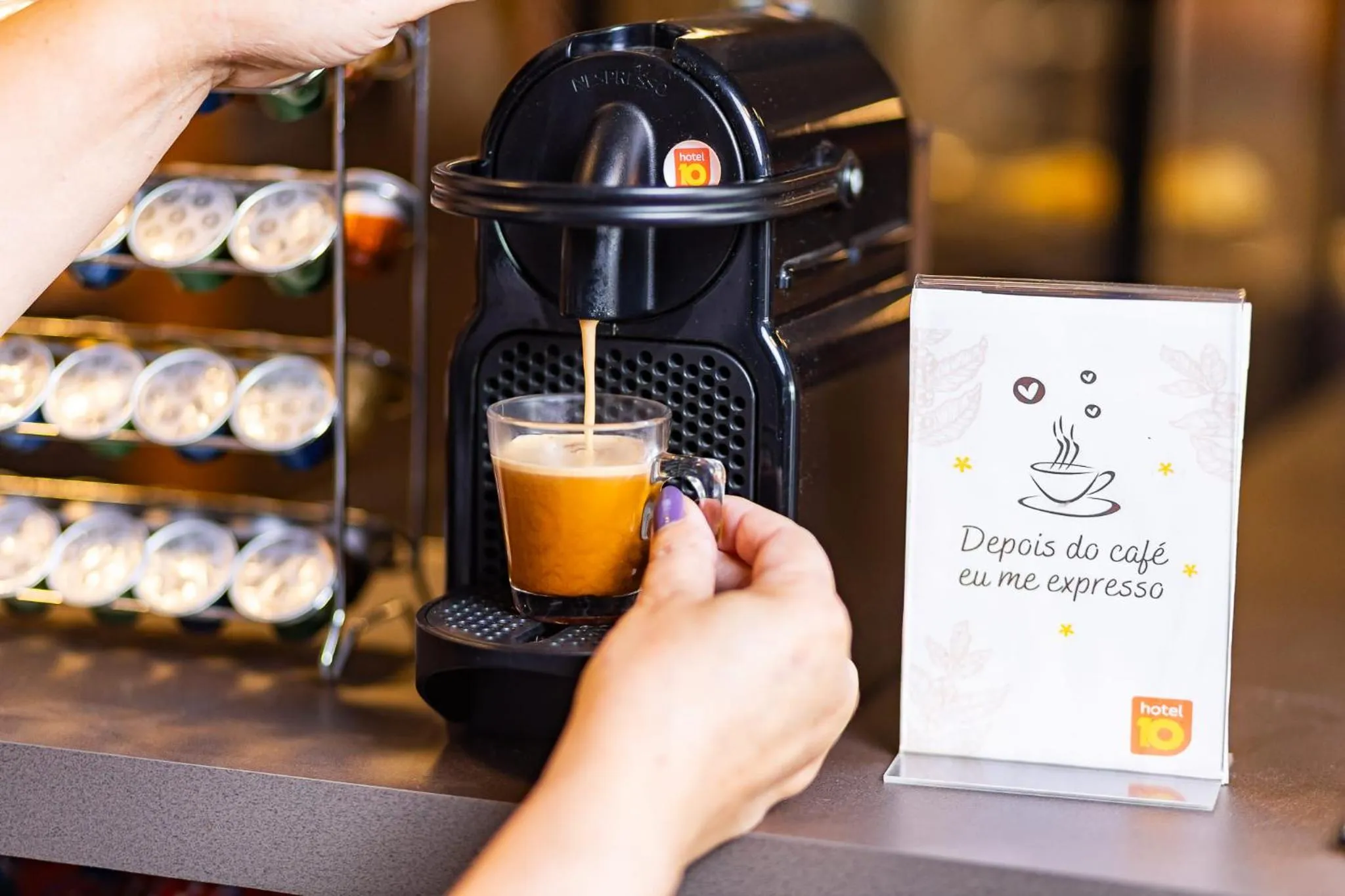 Restaurant/places to eat in Hotel 10 Curitiba