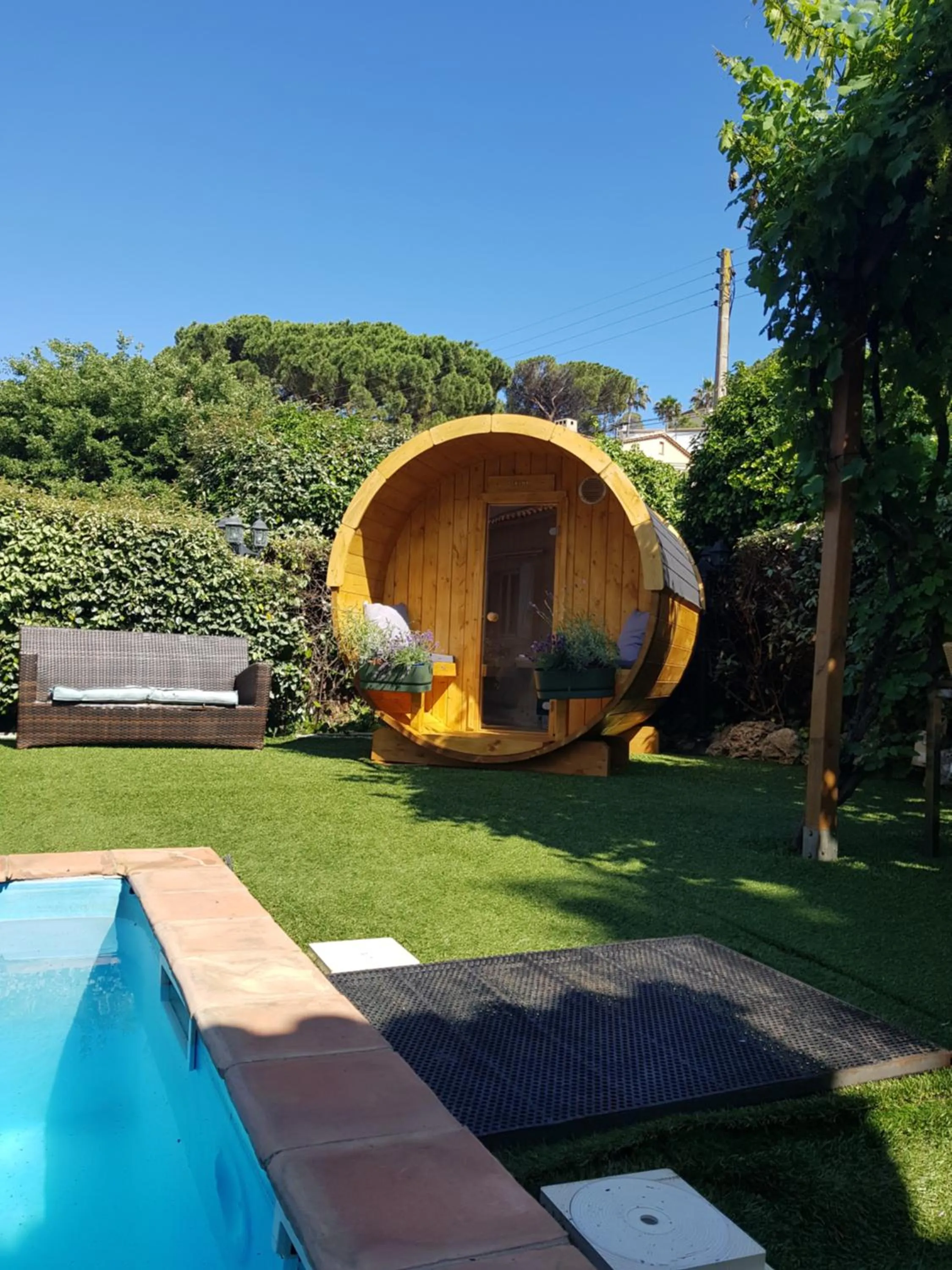 Sauna in Hôtel Villa Maya - Golfe de Saint-Tropez