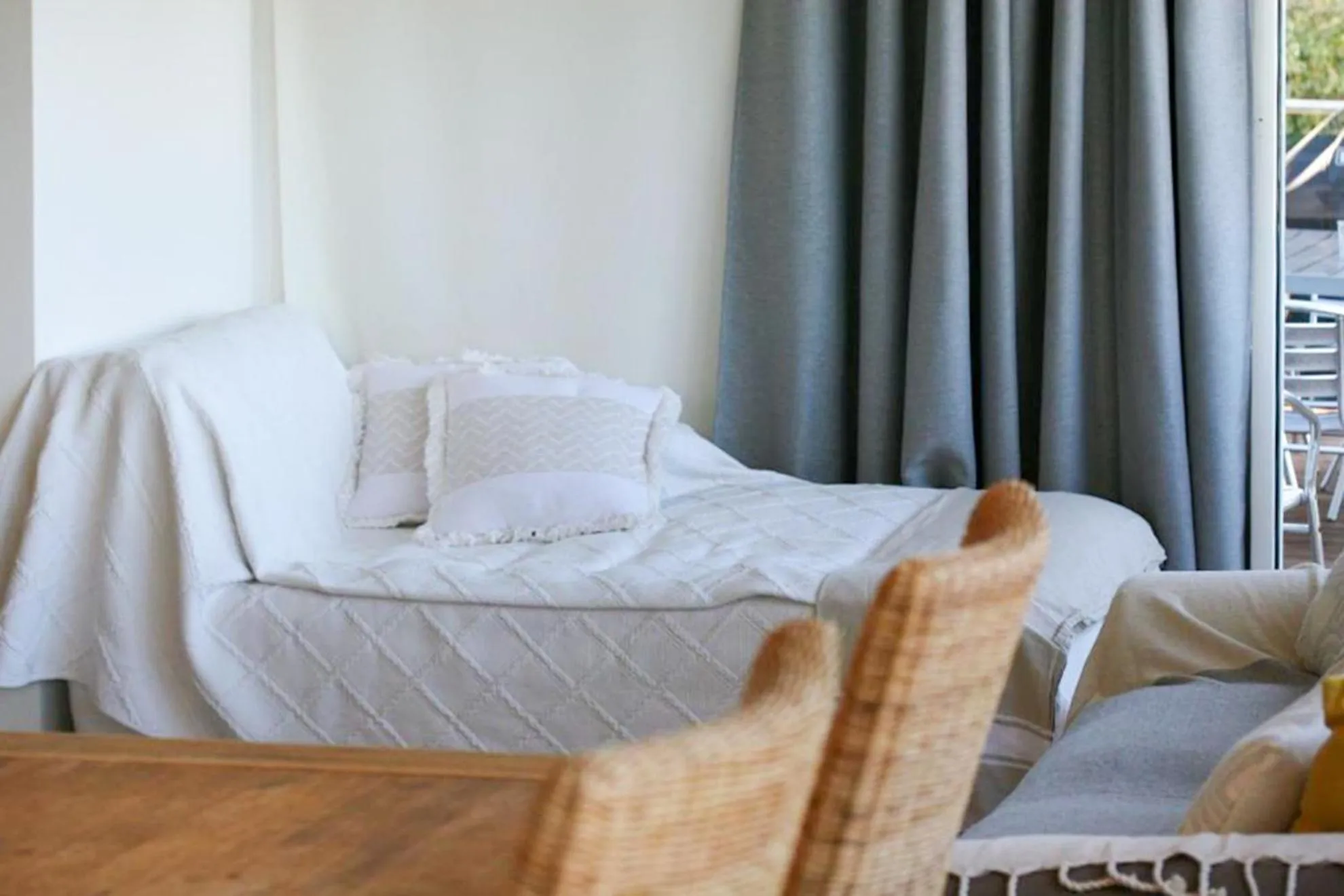 Bed in Hôtel Villa Maya - Golfe de Saint-Tropez