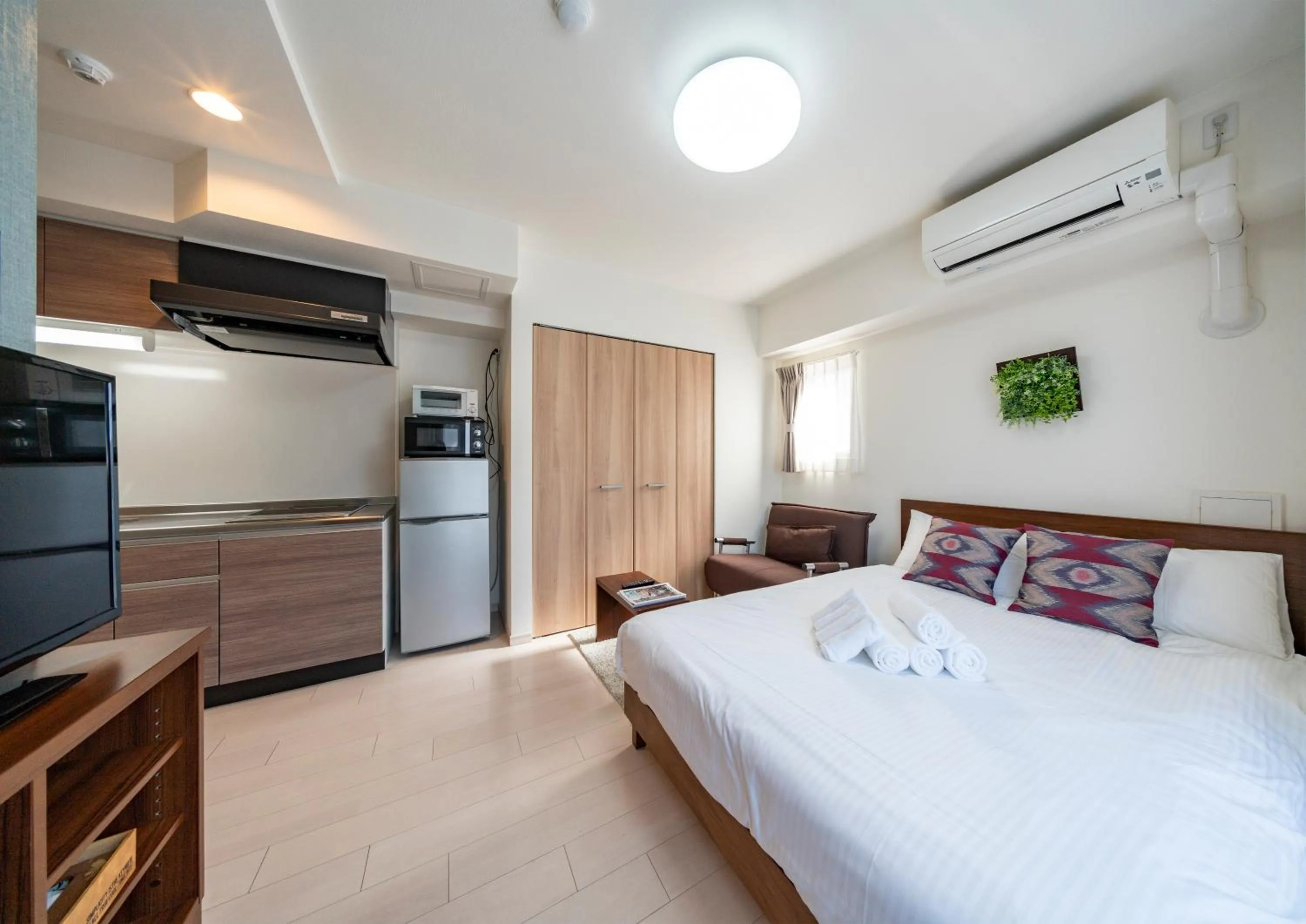 Bed in Meet Me Umeda Nishi