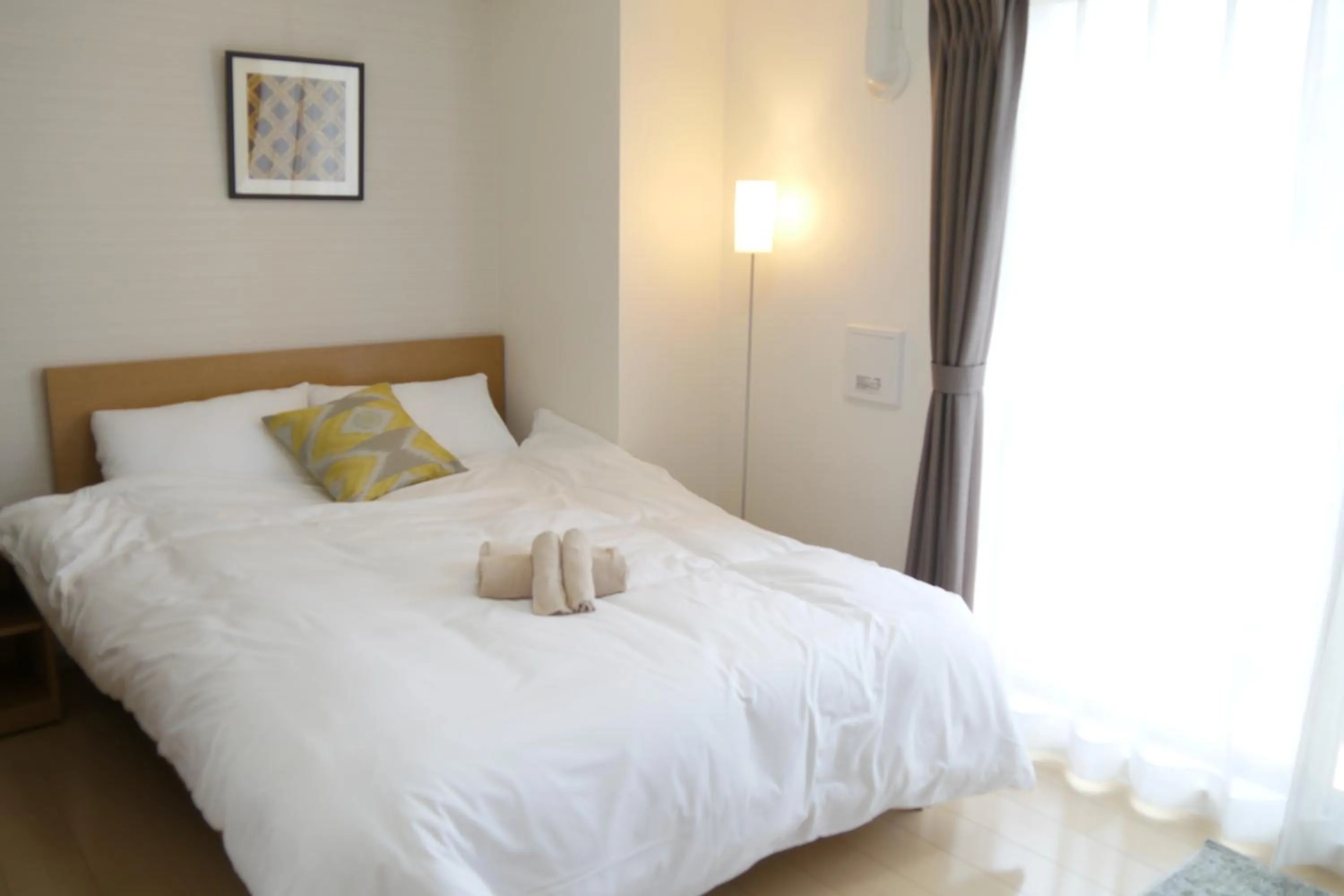 Bed in Meet Me Umeda Nishi