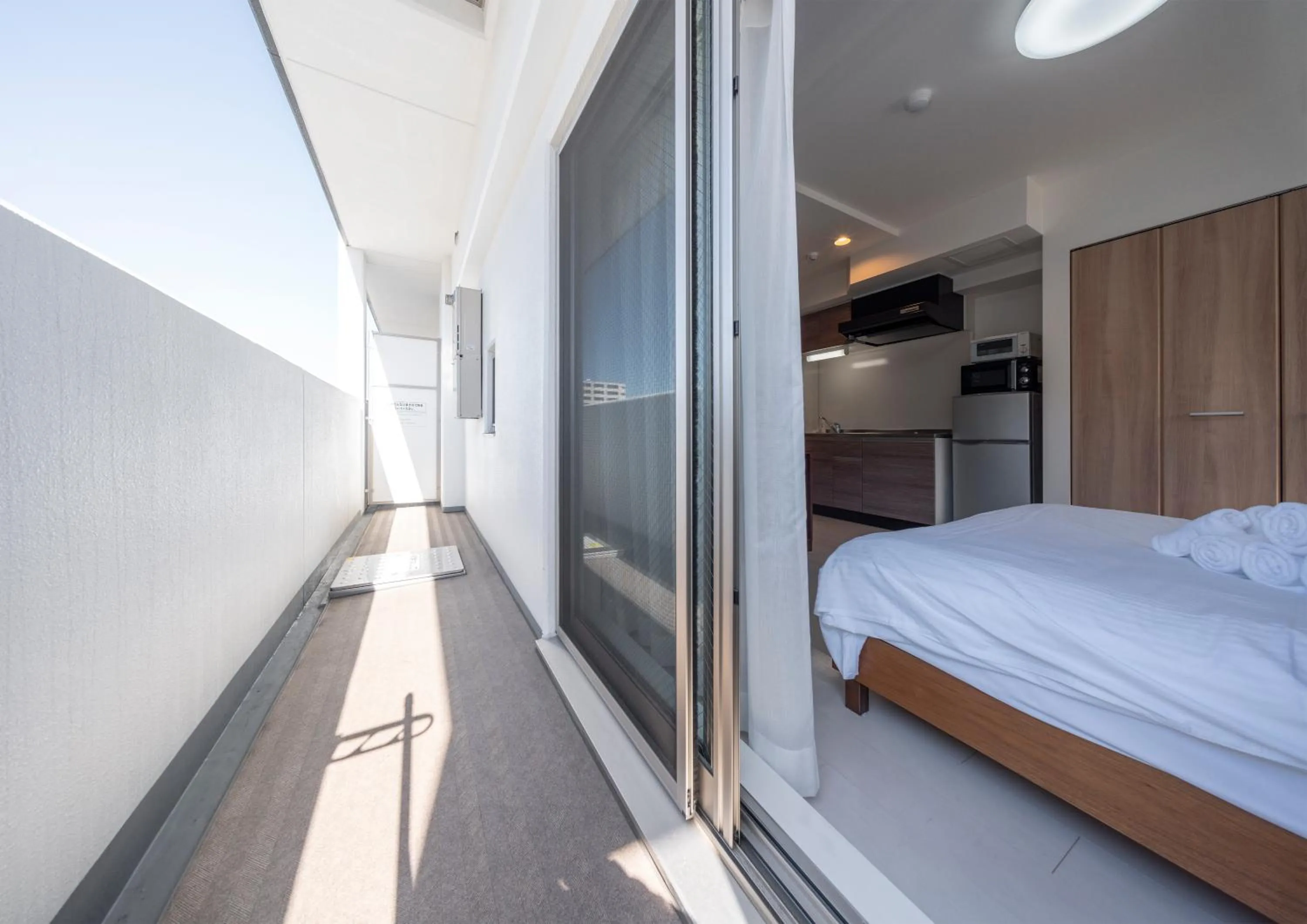 Bed in Meet Me Umeda Nishi