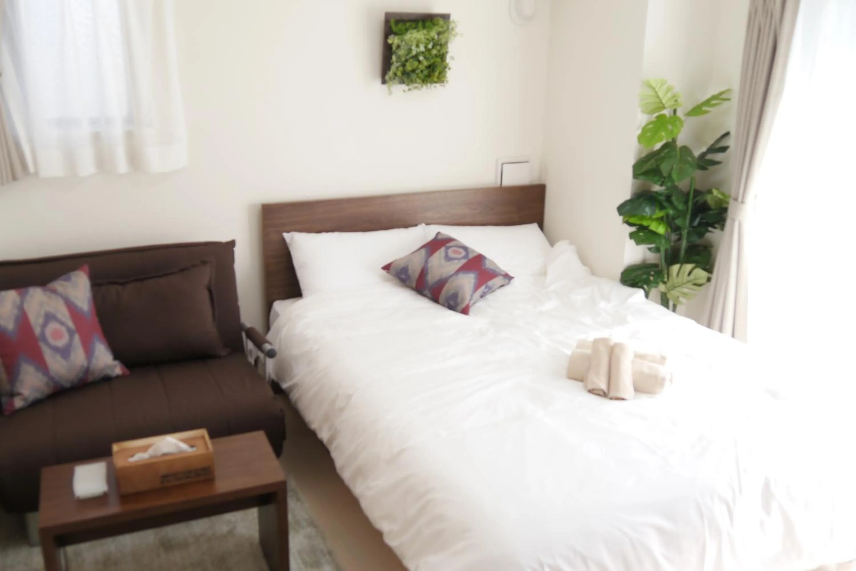 Bed in Meet Me Umeda Nishi