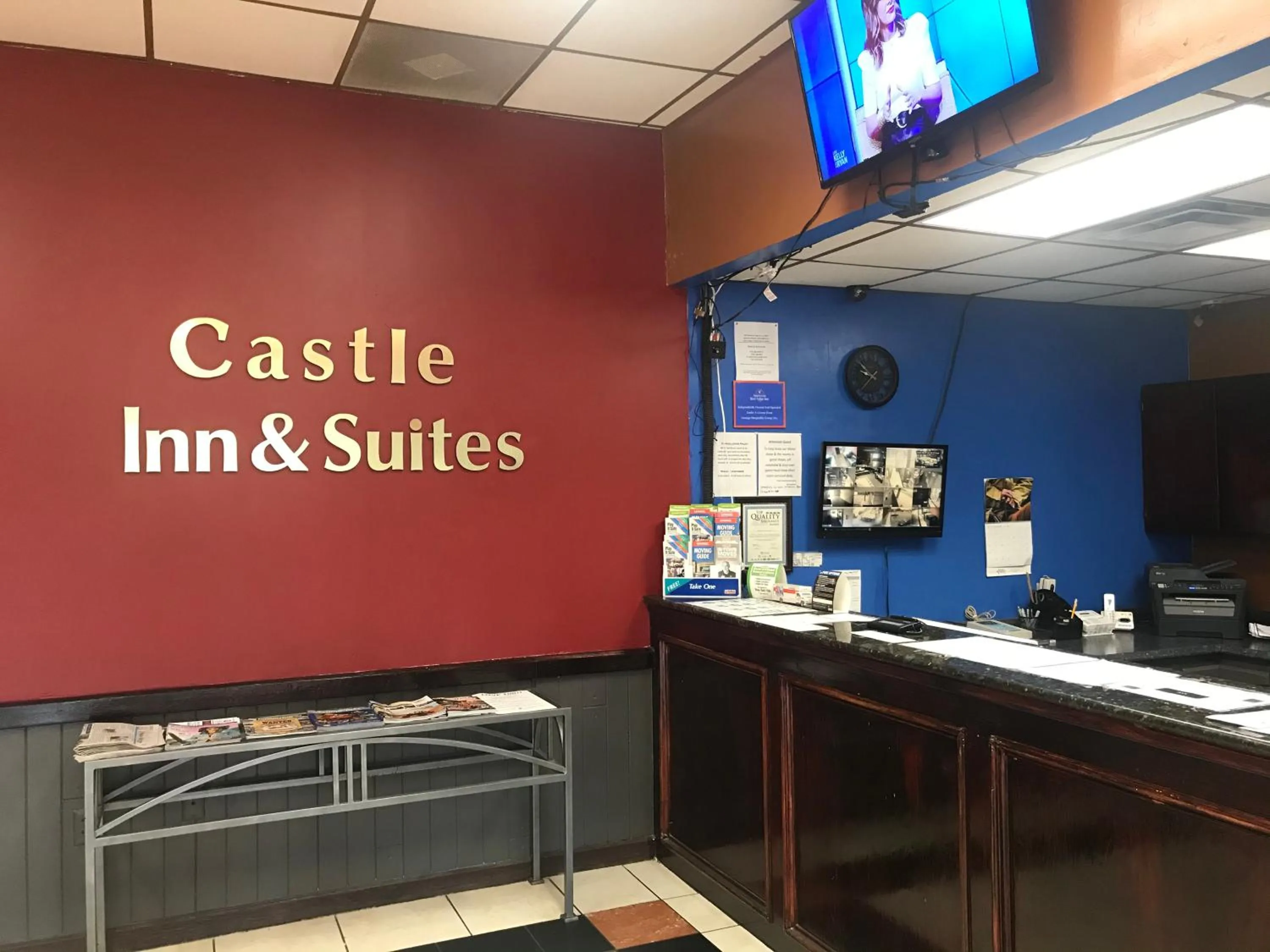 Lobby or reception in Castle Inn & Suites Anadarko