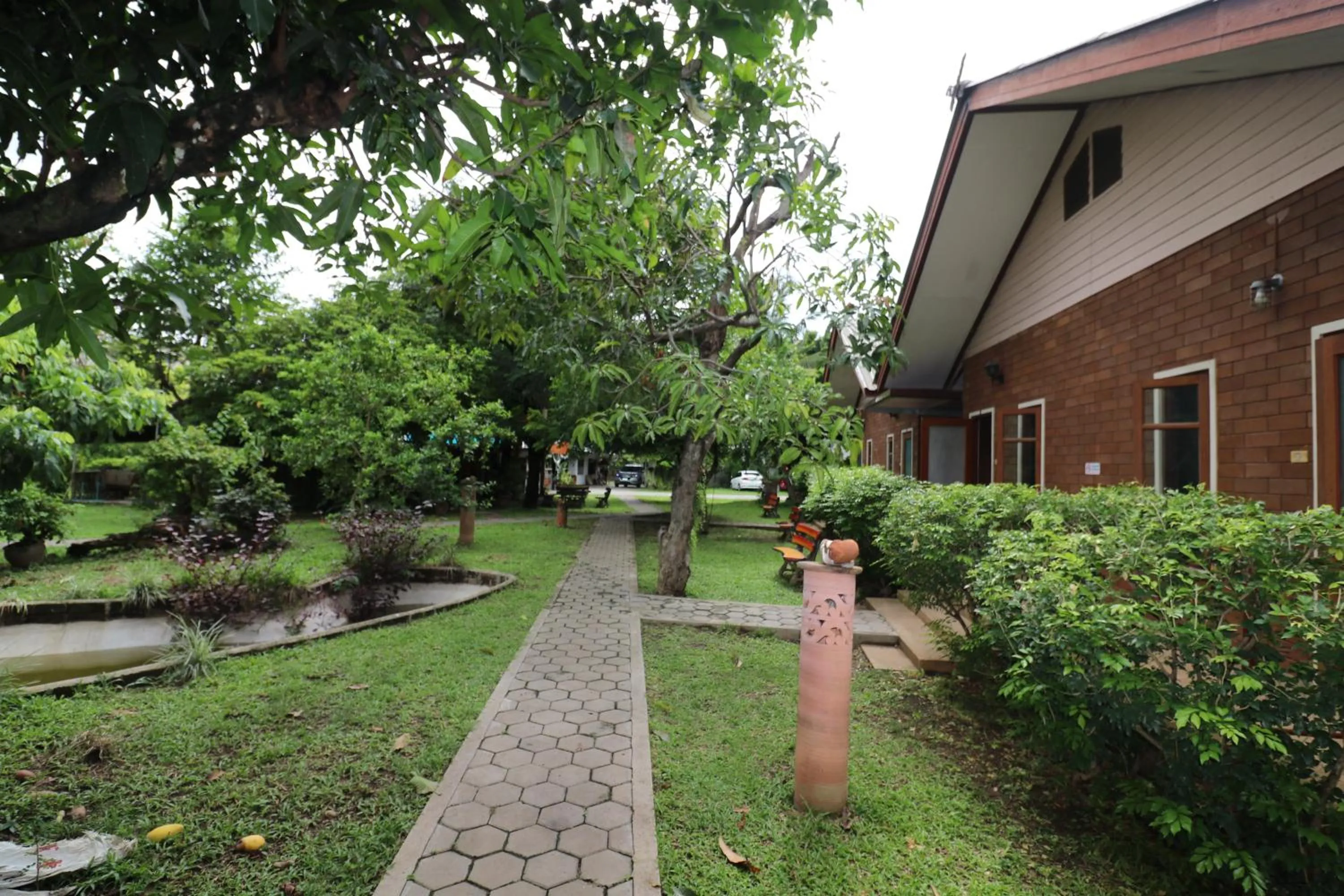 Garden in GongKaew HuenKum Hotel