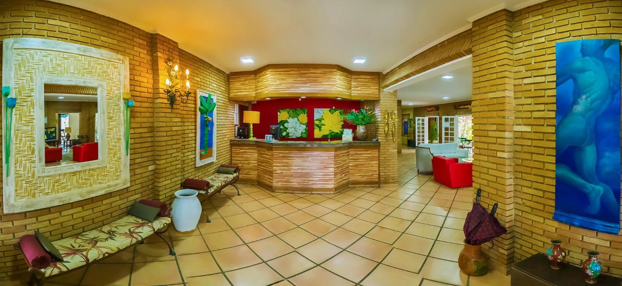 Lobby or reception in Hotel Villa Di Rimini