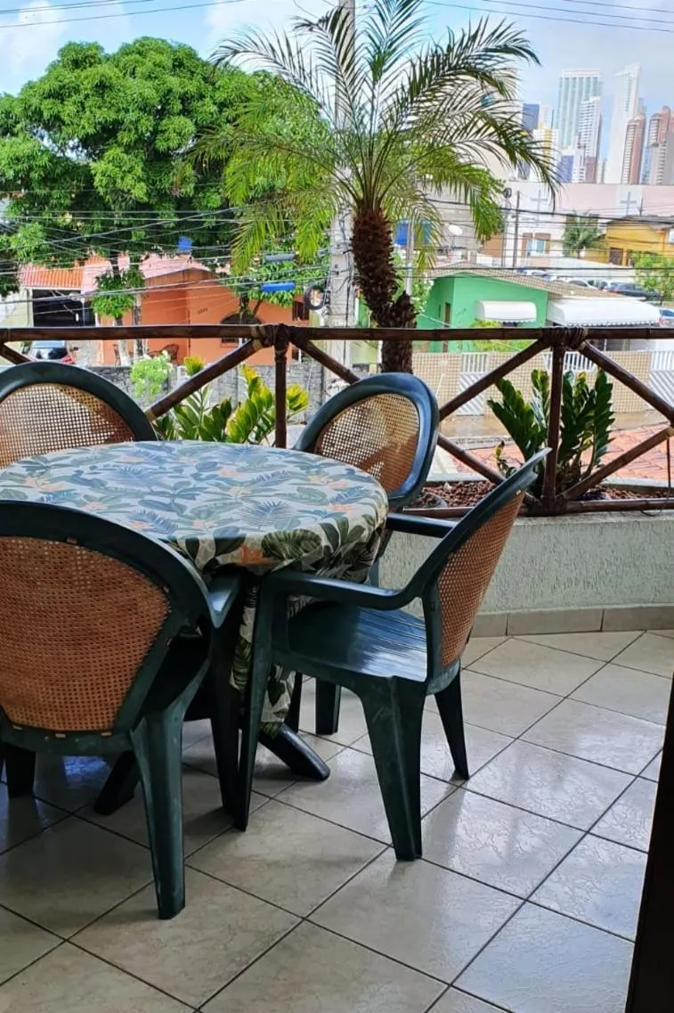 Balcony/Terrace in Pousada Beija Flor