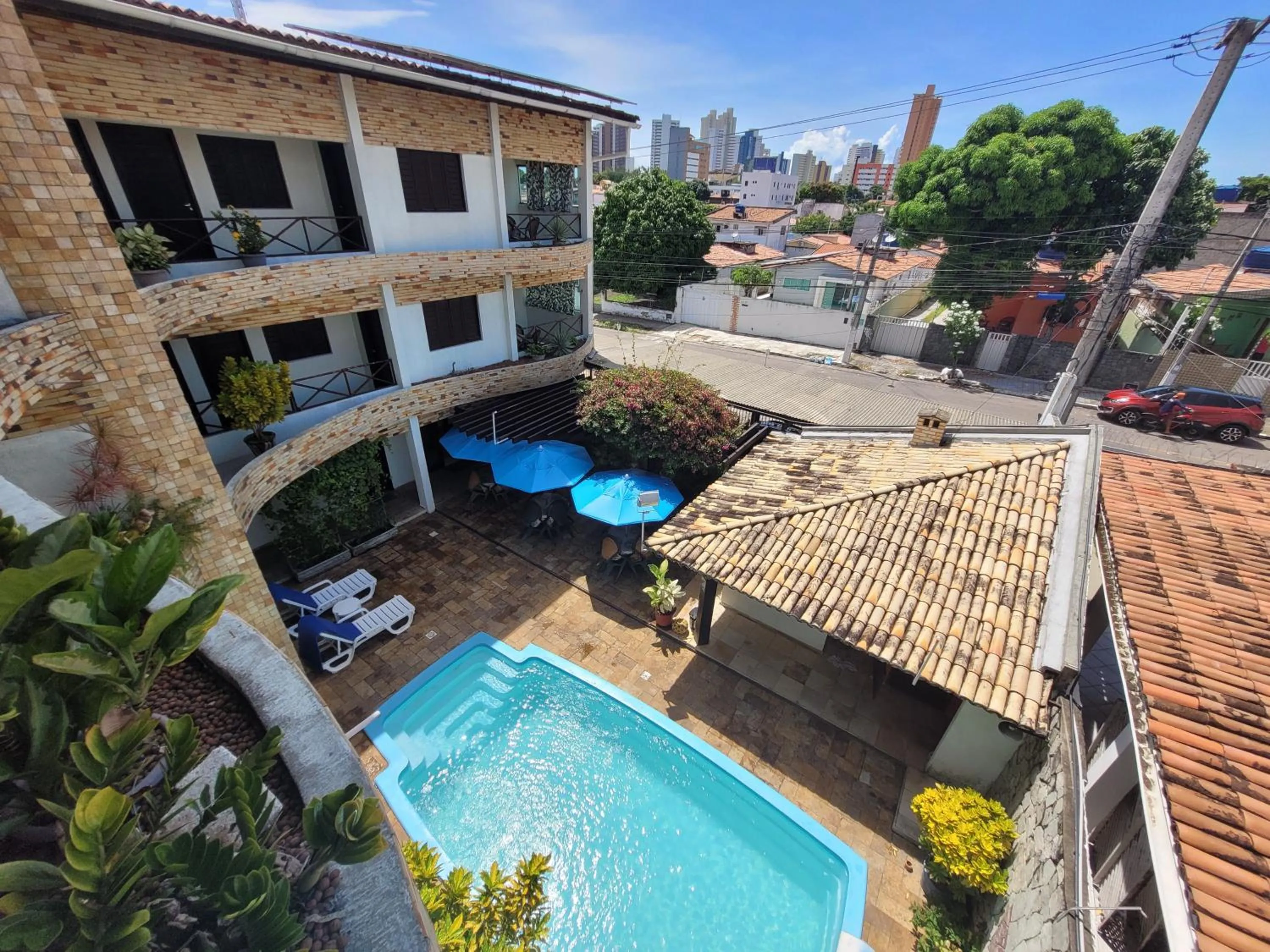 Property building in Pousada Beija Flor