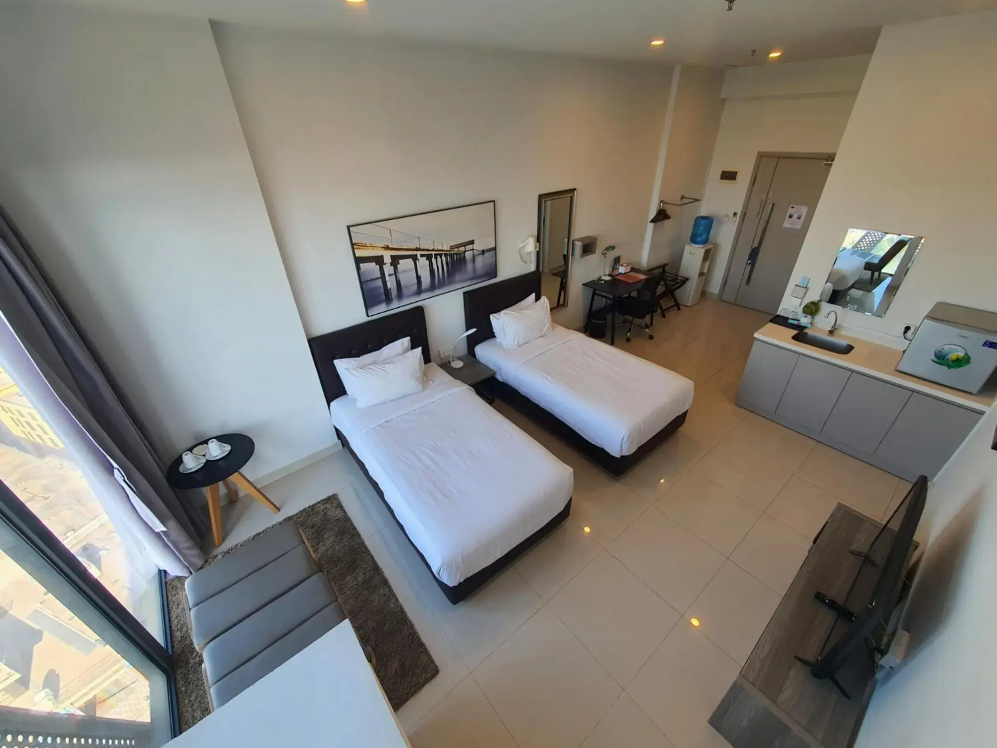 Bedroom, Bed in The Bridge Club Bedroom, Bed in The Bridge Club