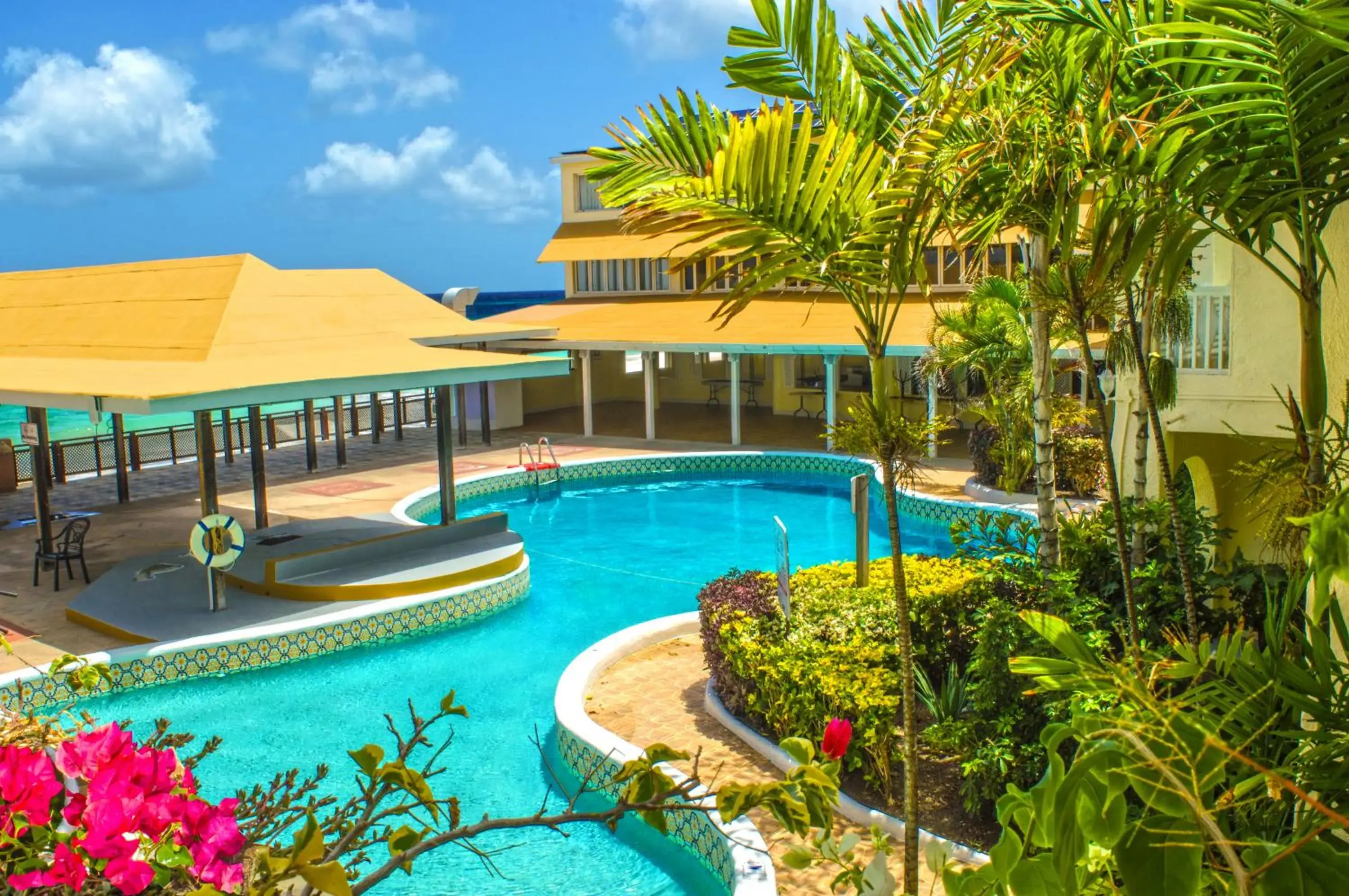 Swimming pool in Barbados Beach Club Resort - All Inclusive Swimming pool in Barbados Beach Club Resort - All Inclusive