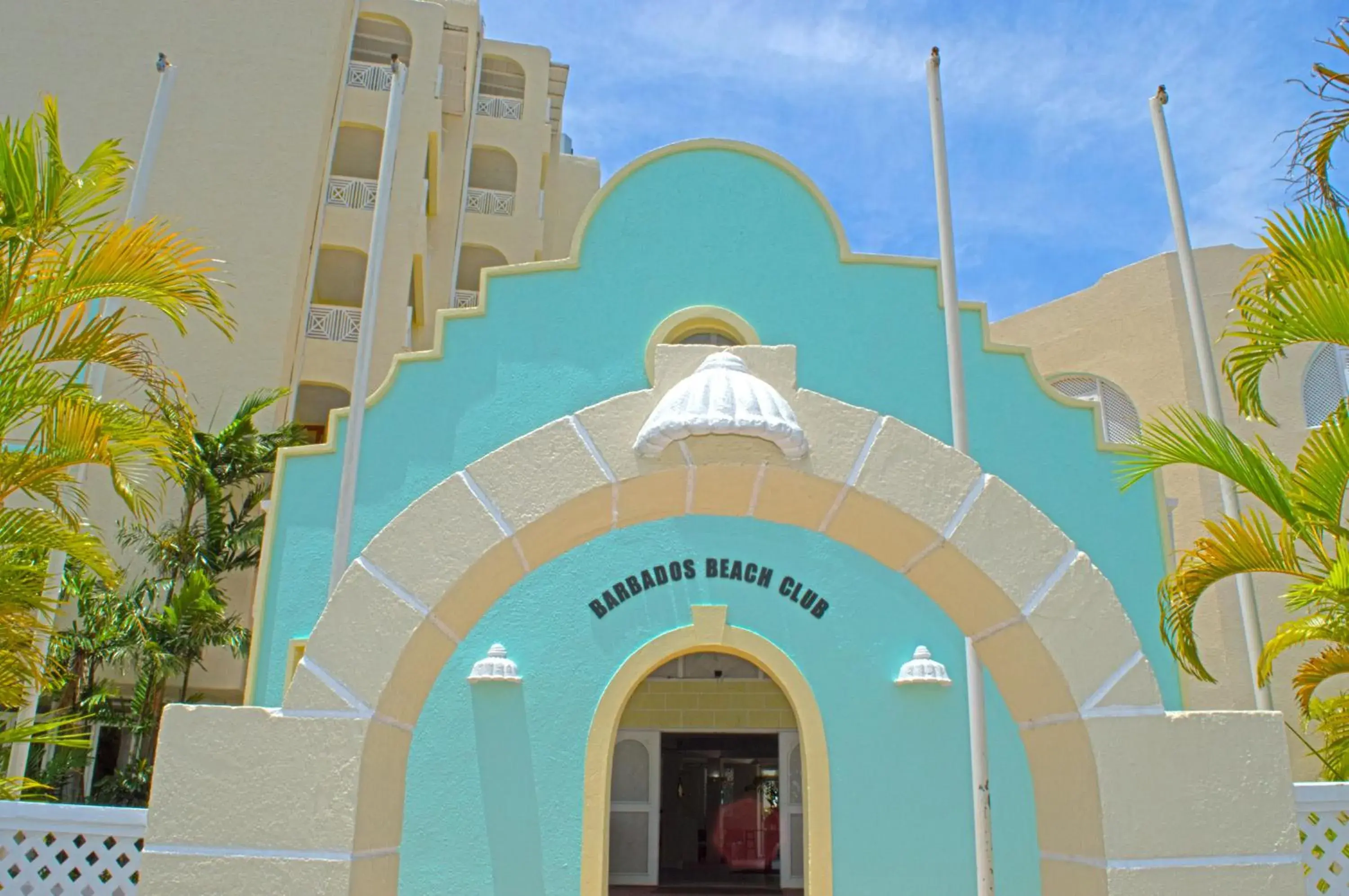 Facade/entrance in Barbados Beach Club Resort - All Inclusive Facade/entrance in Barbados Beach Club Resort - All Inclusive