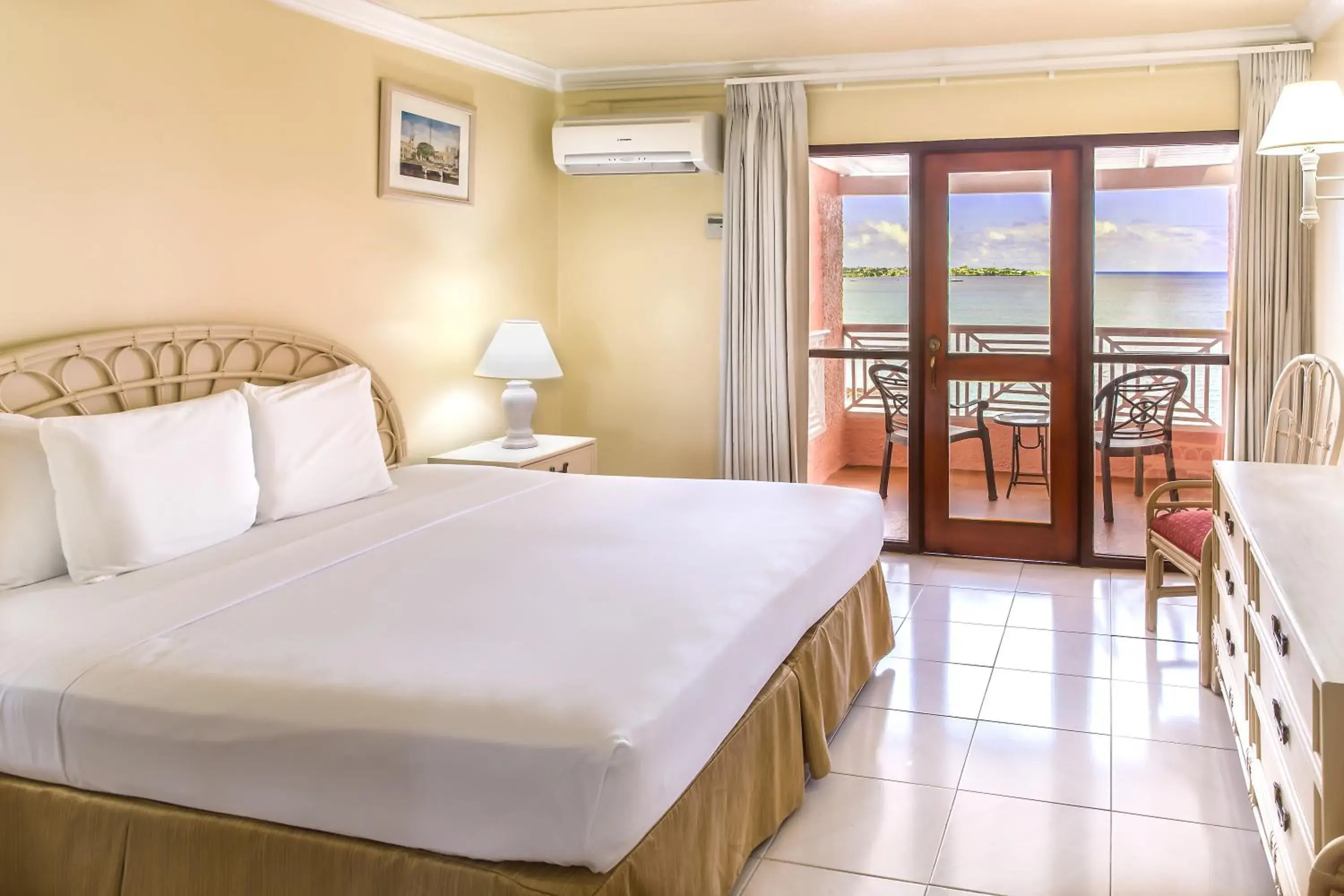 Bedroom, Bed in Barbados Beach Club Resort - All Inclusive Bedroom, Bed in Barbados Beach Club Resort - All Inclusive